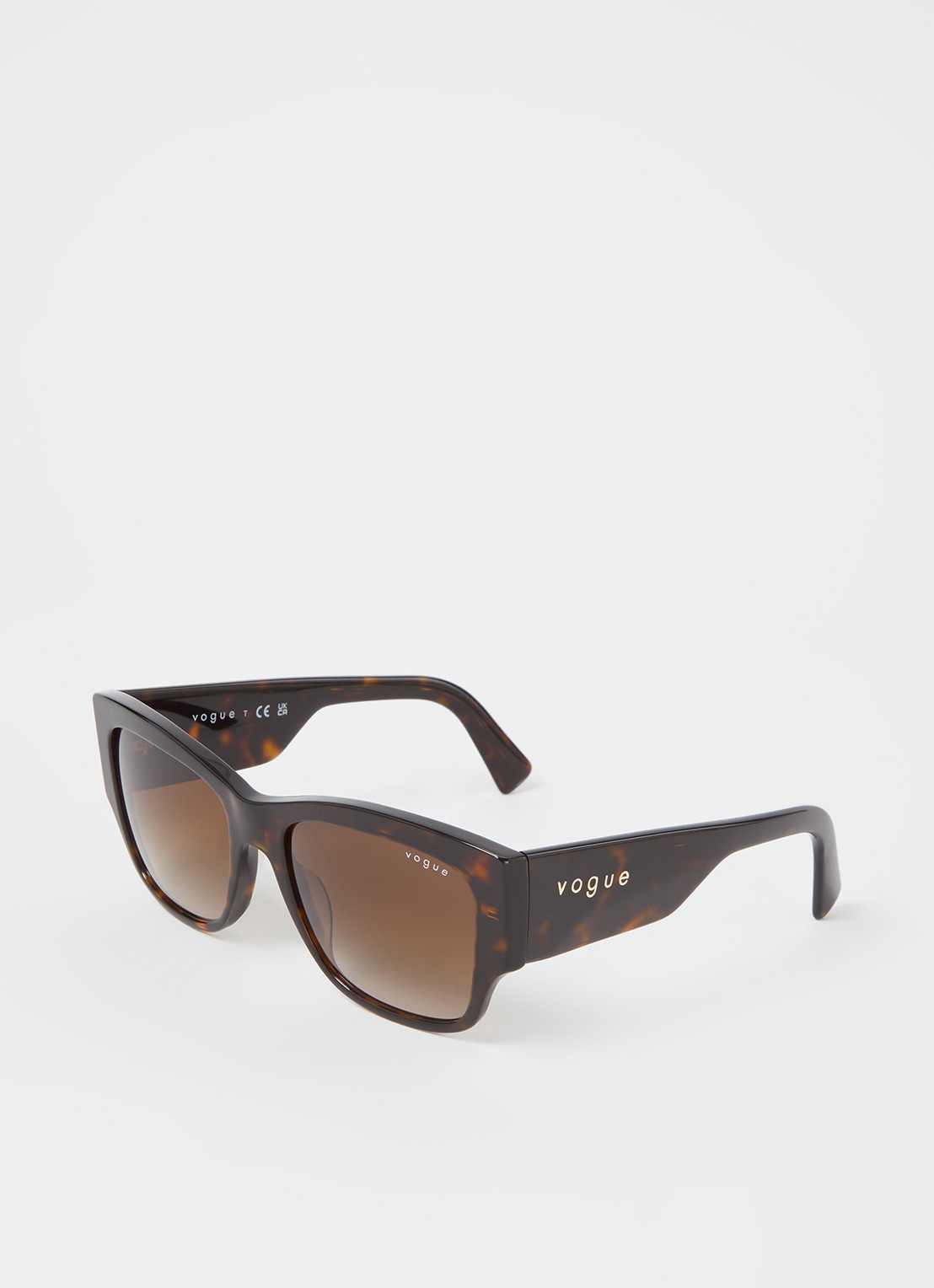 Vogue Wayfarer zonnebril VO5462S - voorkant donkerbruin