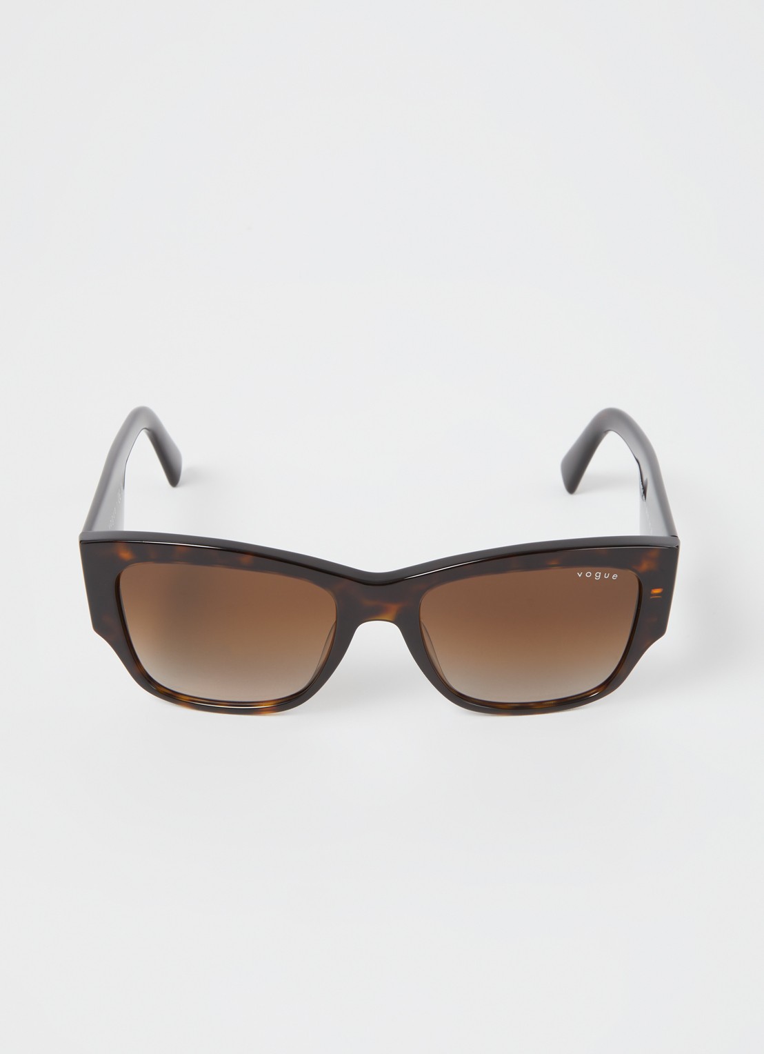 Vogue Wayfarer zonnebril VO5462S - voorkant 2 donkerbruin