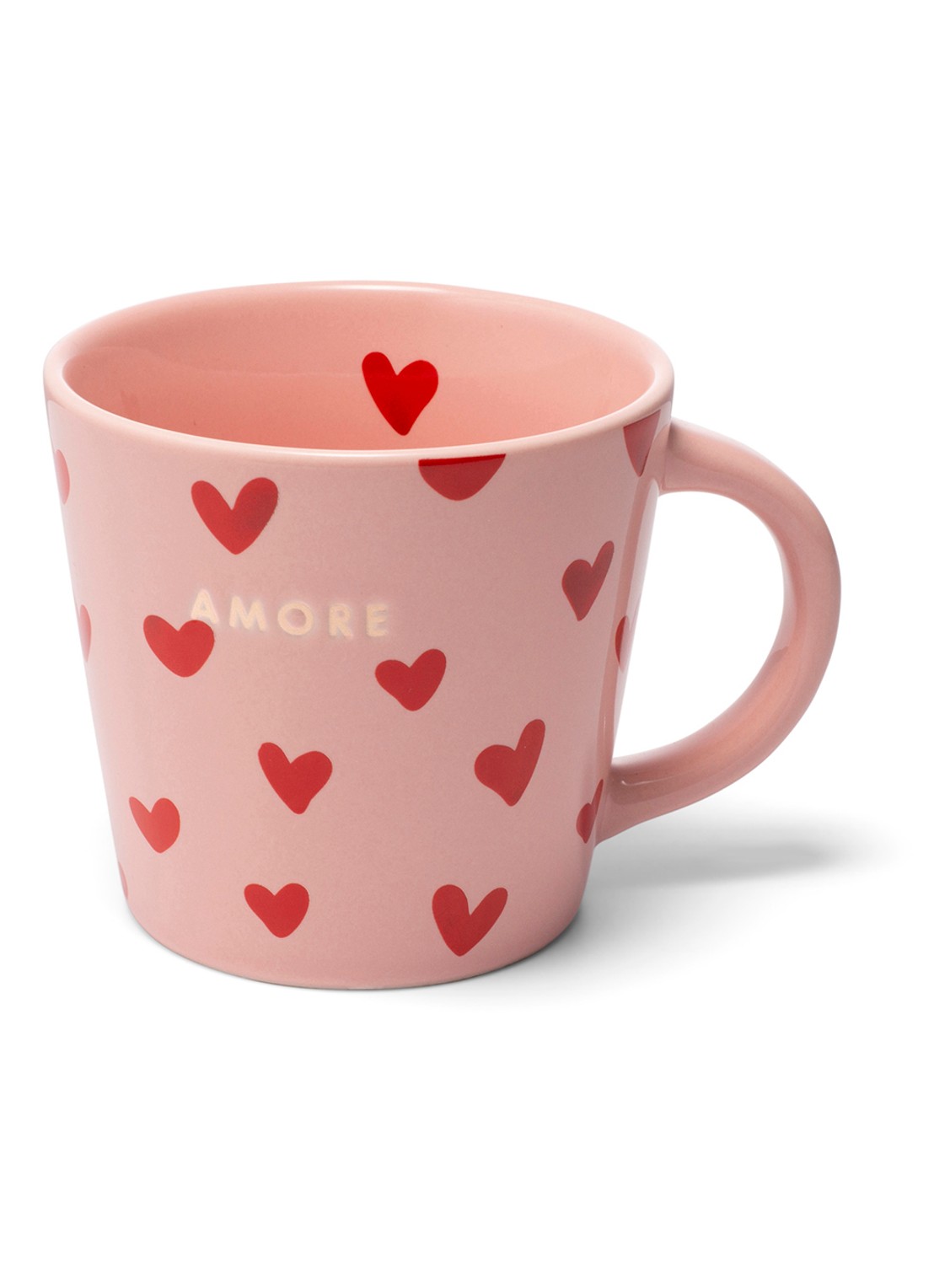 Vondels Amore kopje 25 cl - voorkant roze