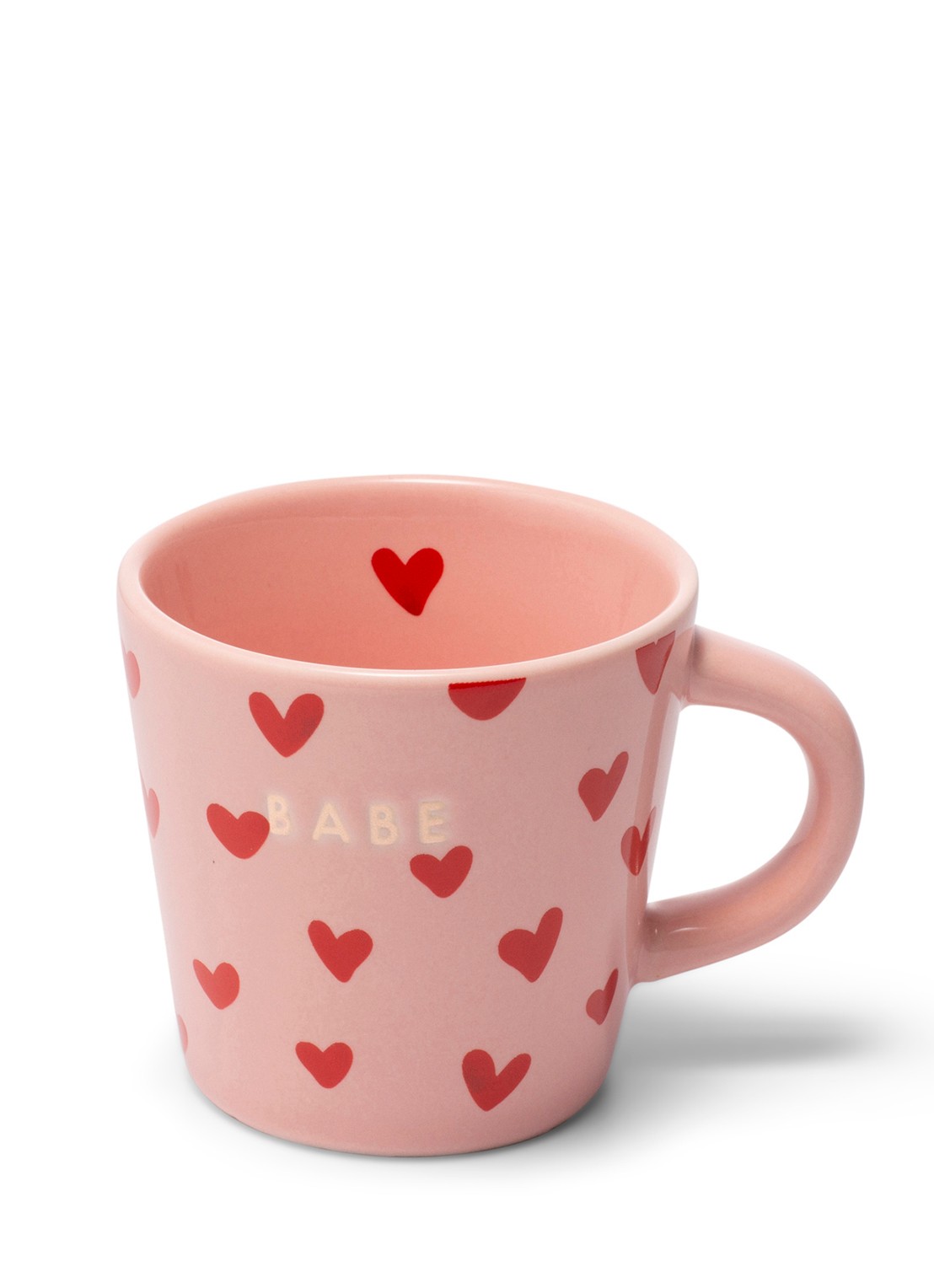 Vondels Babe espressokopje 8 cl - voorkant roze