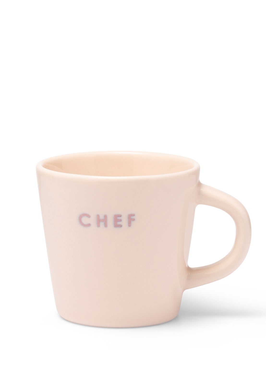 Vondels Chef espressokopje 8 cl - voorkant creme