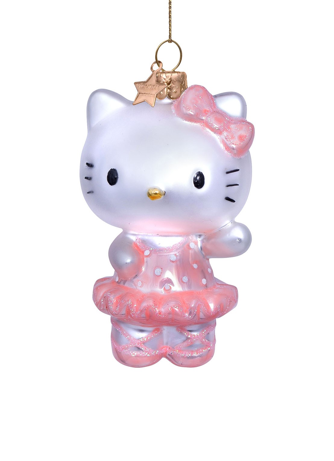 Vondels Hello Kitty ballerina H9.5cm w/box - voorkant 5 multicolor