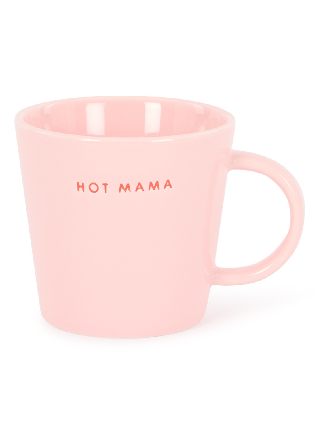 Vondels Hot Mama mok 25 cl - voorkant roze
