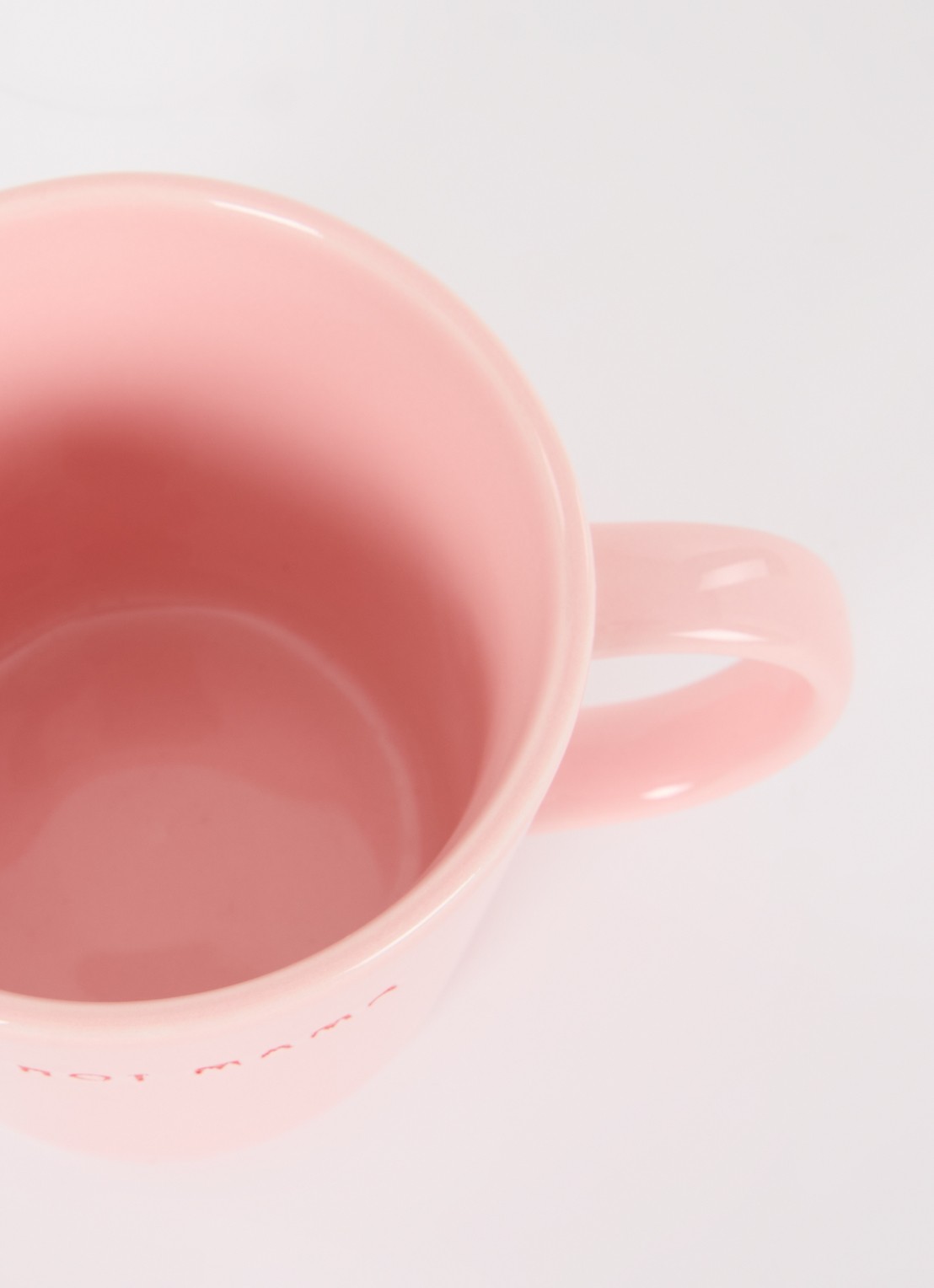 Vondels Hot Mama mok 25 cl - voorkant 2 roze