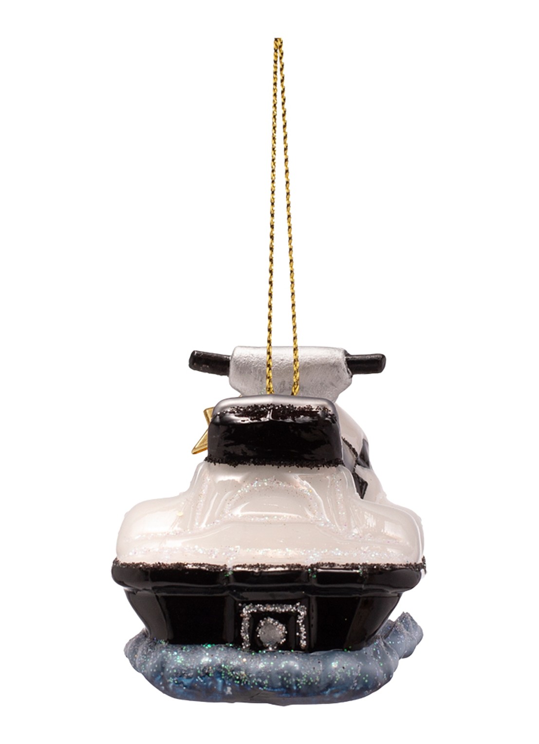 Vondels Jetski kersthanger 5,5 cm - detail 5 wit