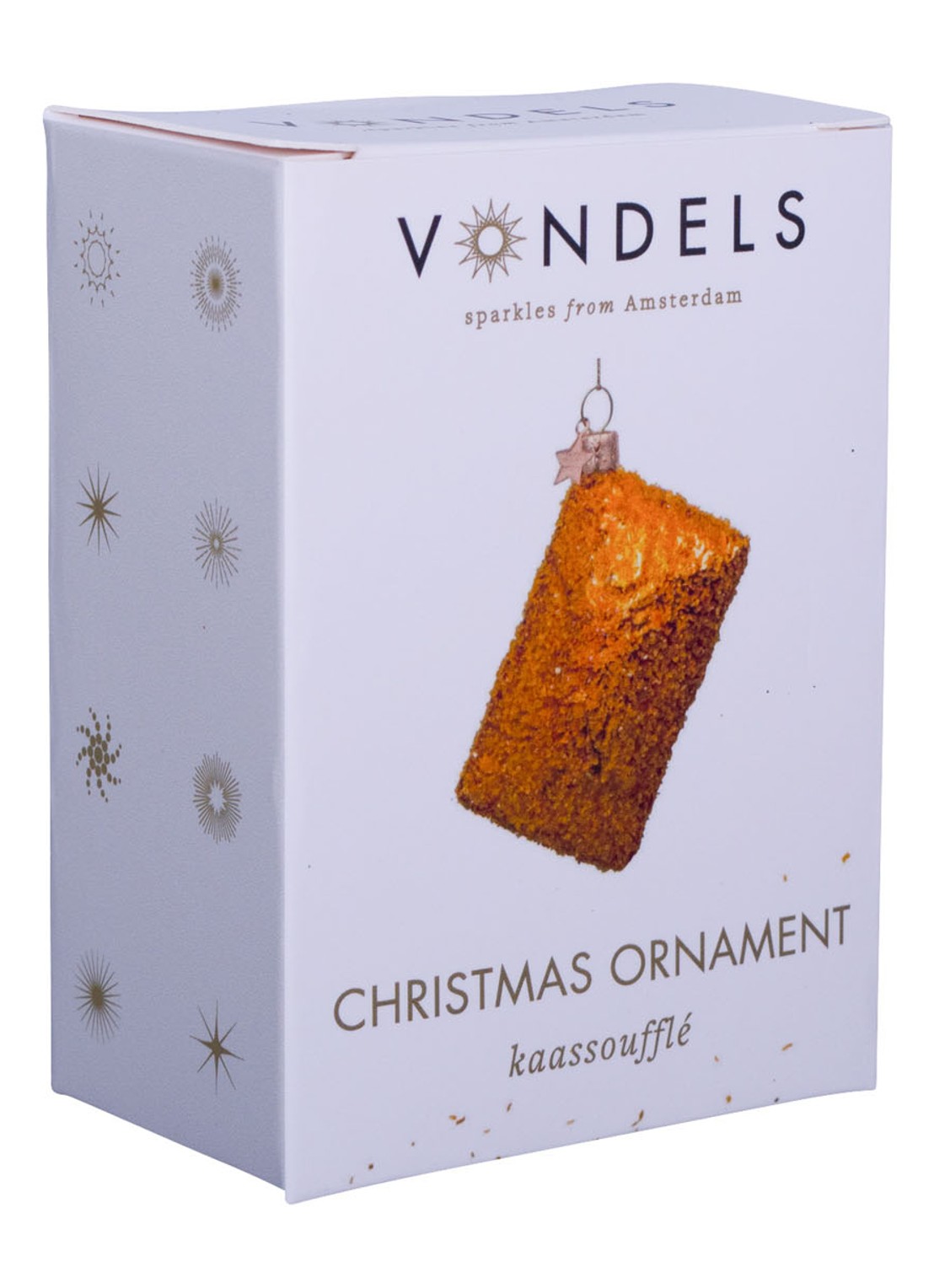 Vondels Kaassoufflé kersthanger 4,5 cm - detail 5 multicolor