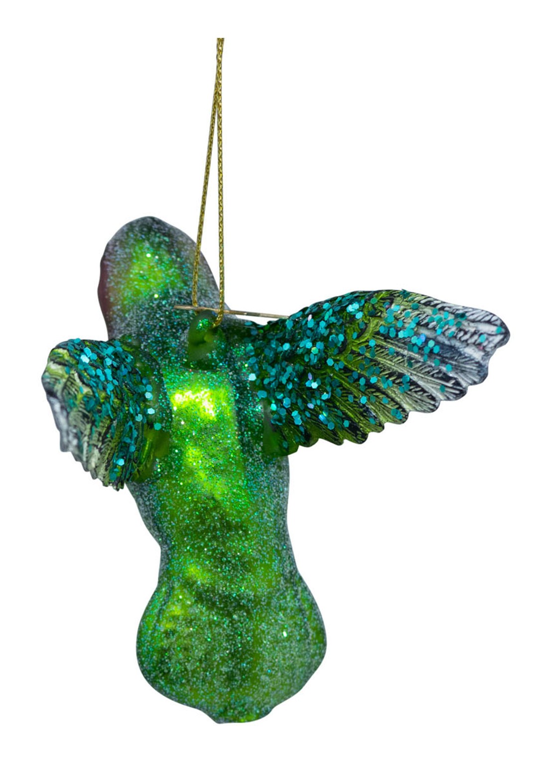 Vondels Kolibrie kersthanger 8,5 cm - detail 4 multicolor