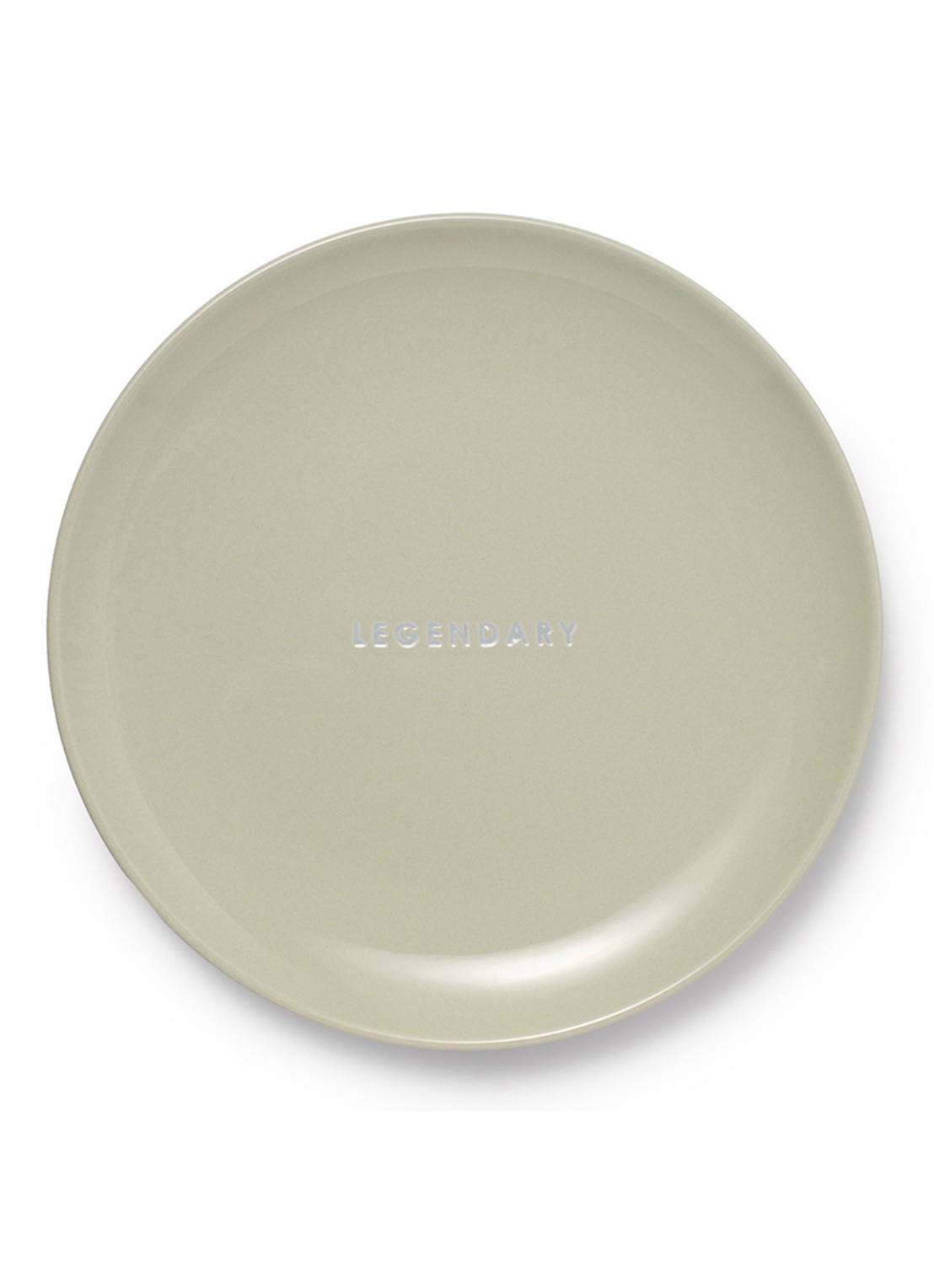 Vondels Legendary ontbijtbord 22 cm - voorkant groen