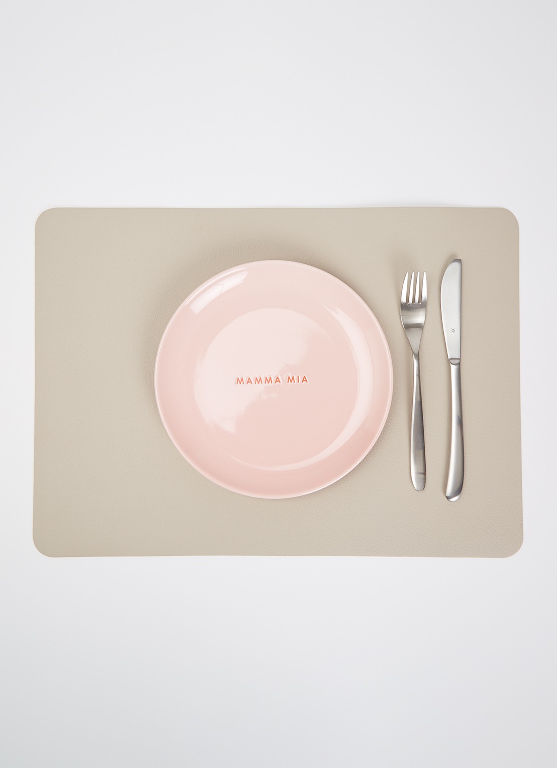 Vondels Mama Mia ontbijtbord 22 cm - detail 2 roze