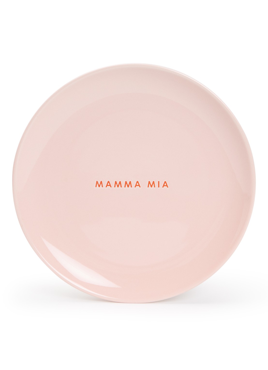Vondels Mama Mia ontbijtbord 22 cm - voorkant 3 roze