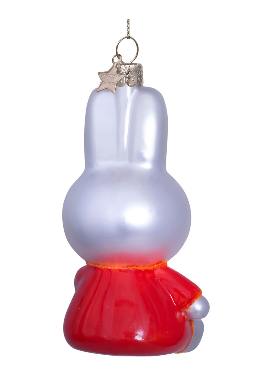 Vondels Nijntje/Miffy met Maan kersthanger 10,5 cm - detail 4 multicolor