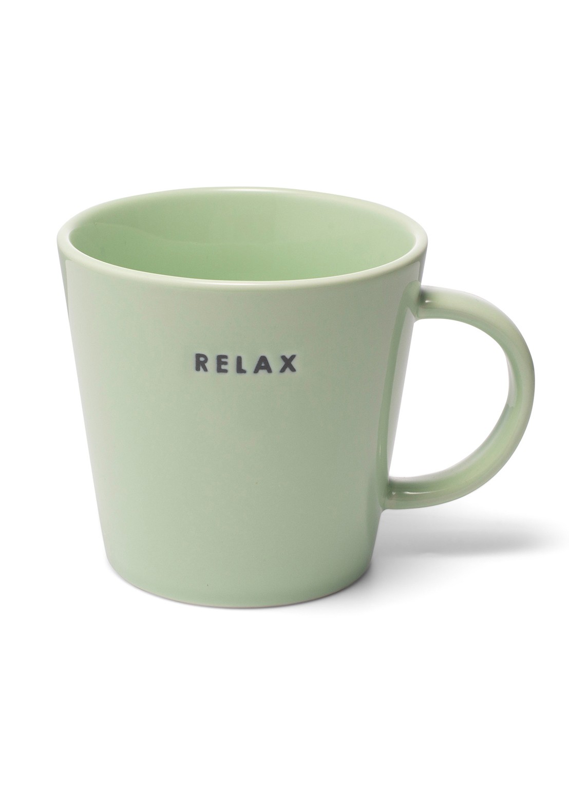 Vondels Relax mok 35 cl - voorkant mint
