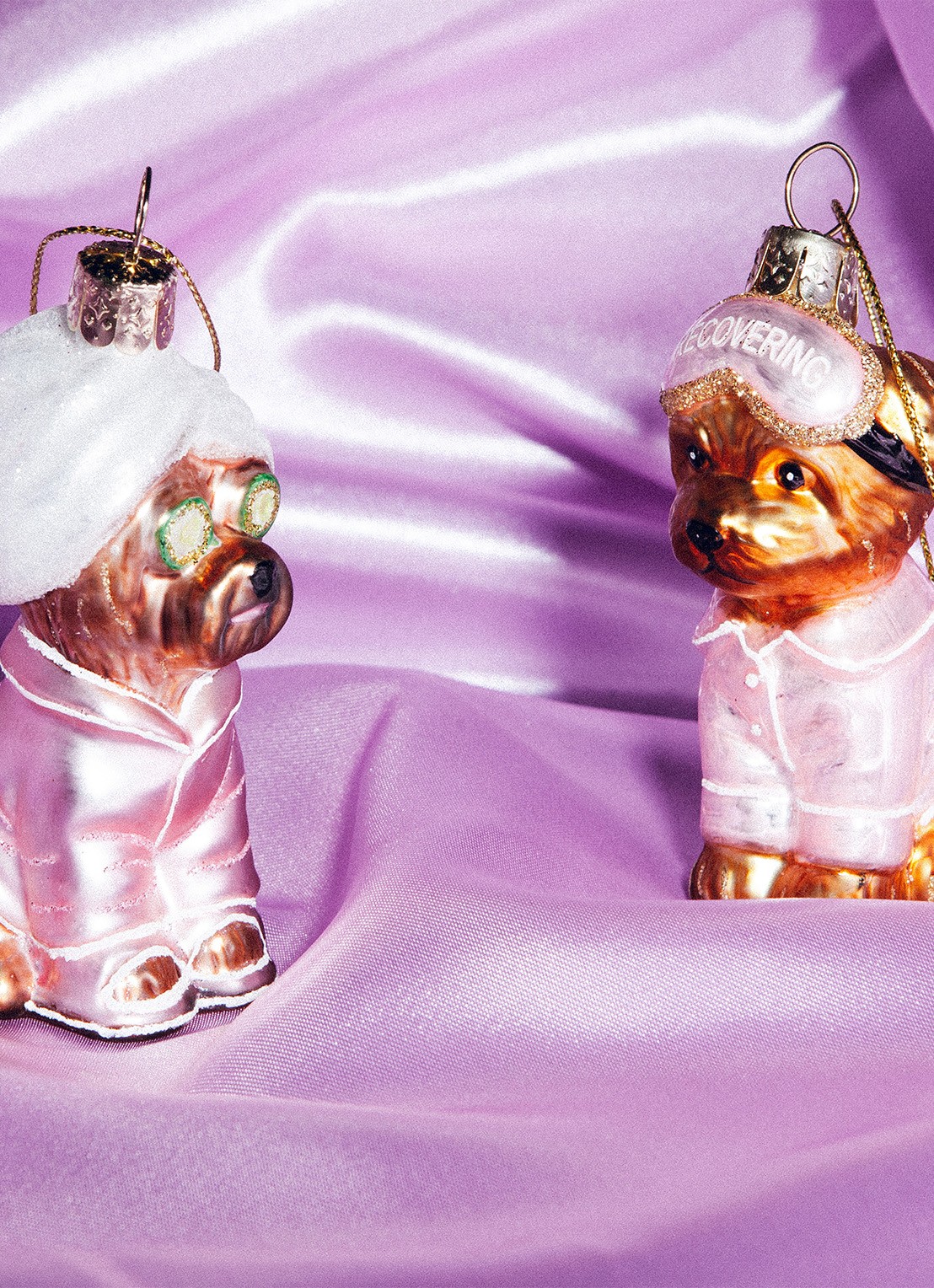 Vondels Selfcare hond 9 cm - voorkant 2 roze