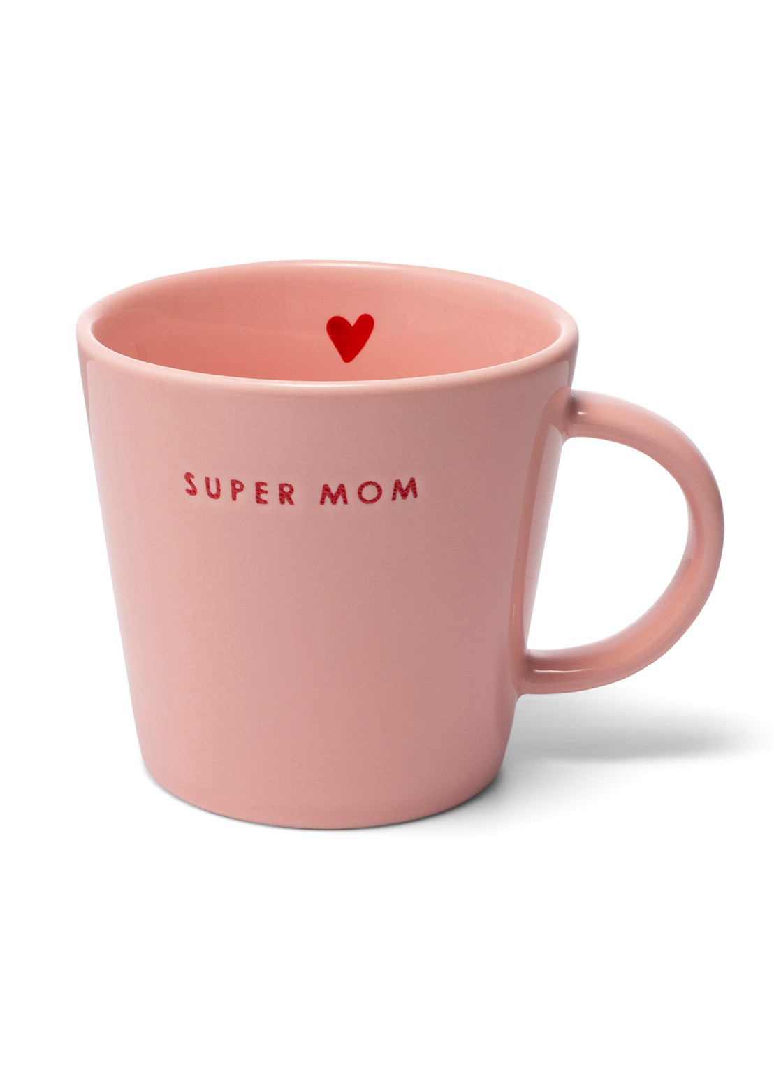 Vondels Super Mom mok 35 cl - voorkant roze