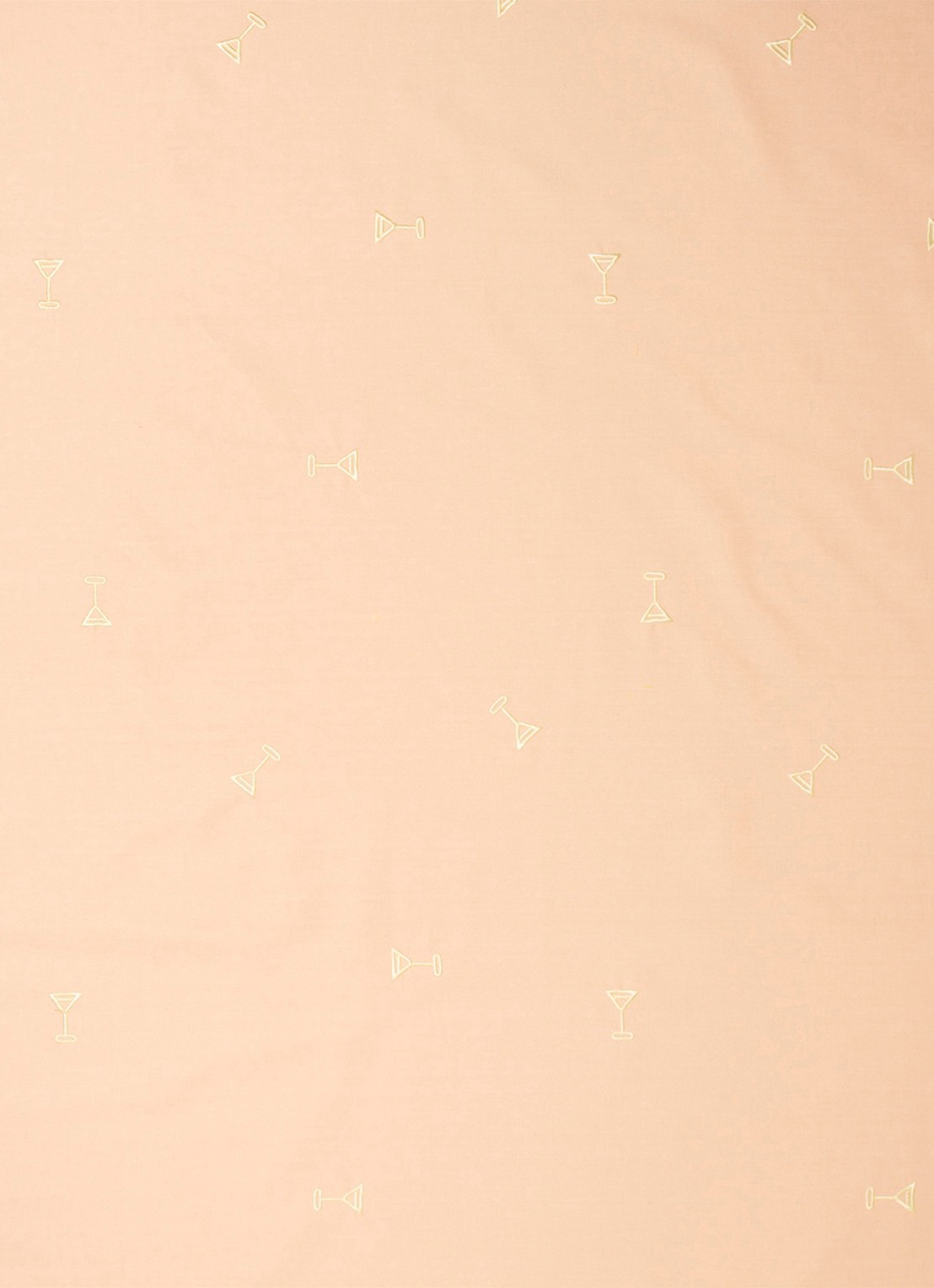 Vondels Tafelkleed in linnenblend met borduring 260 x 140 cm - voorkant 2 beige