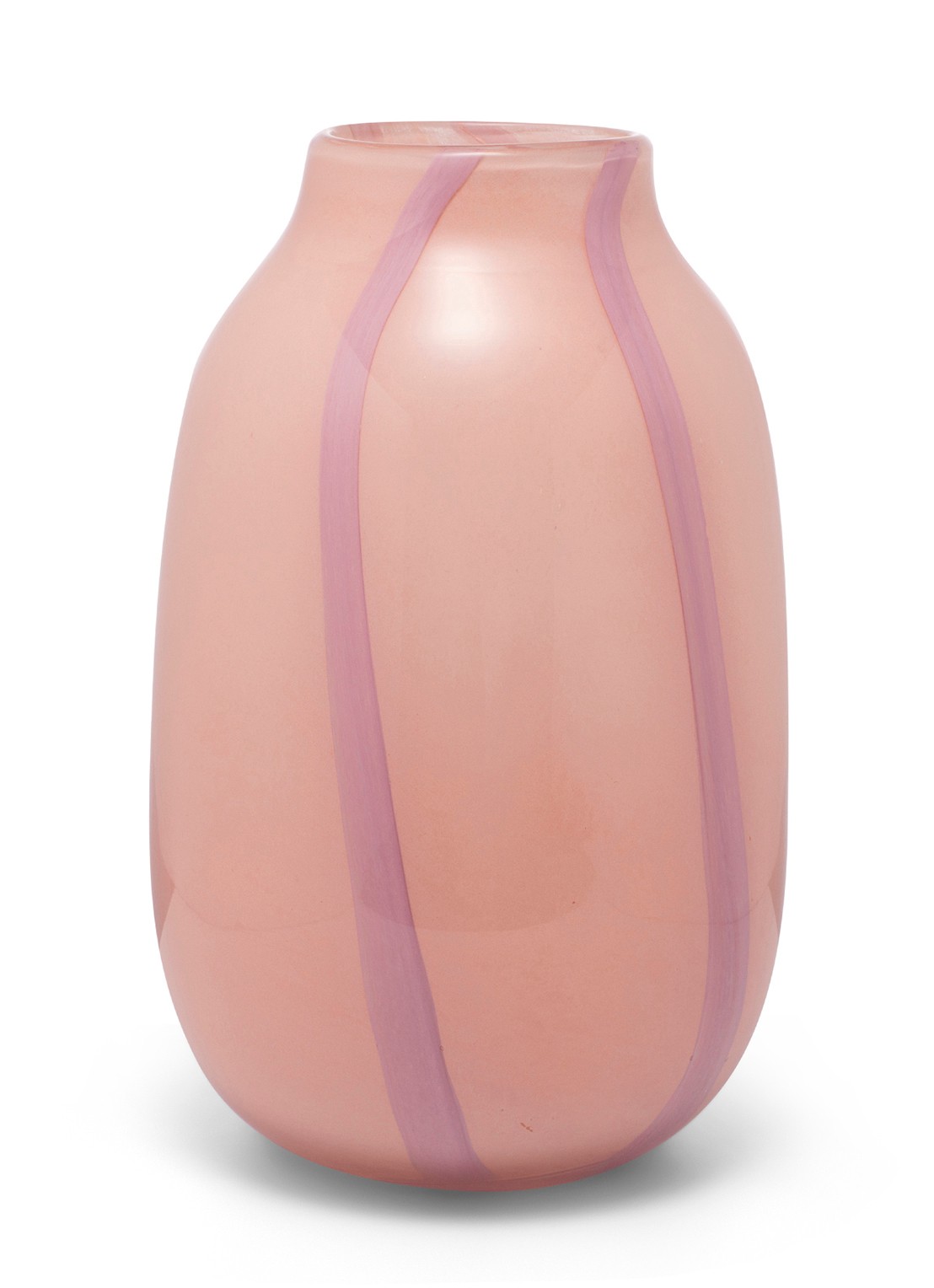 Vondels Vaas 27,5 cm - voorkant 2 roze