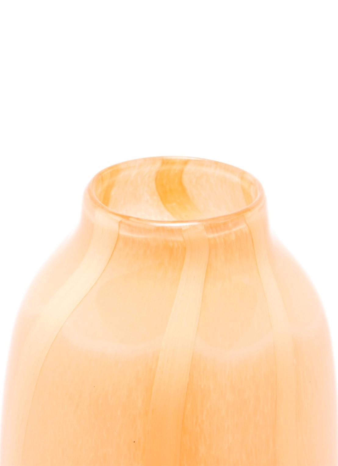 Vondels Vaas 38 cm - voorkant orange