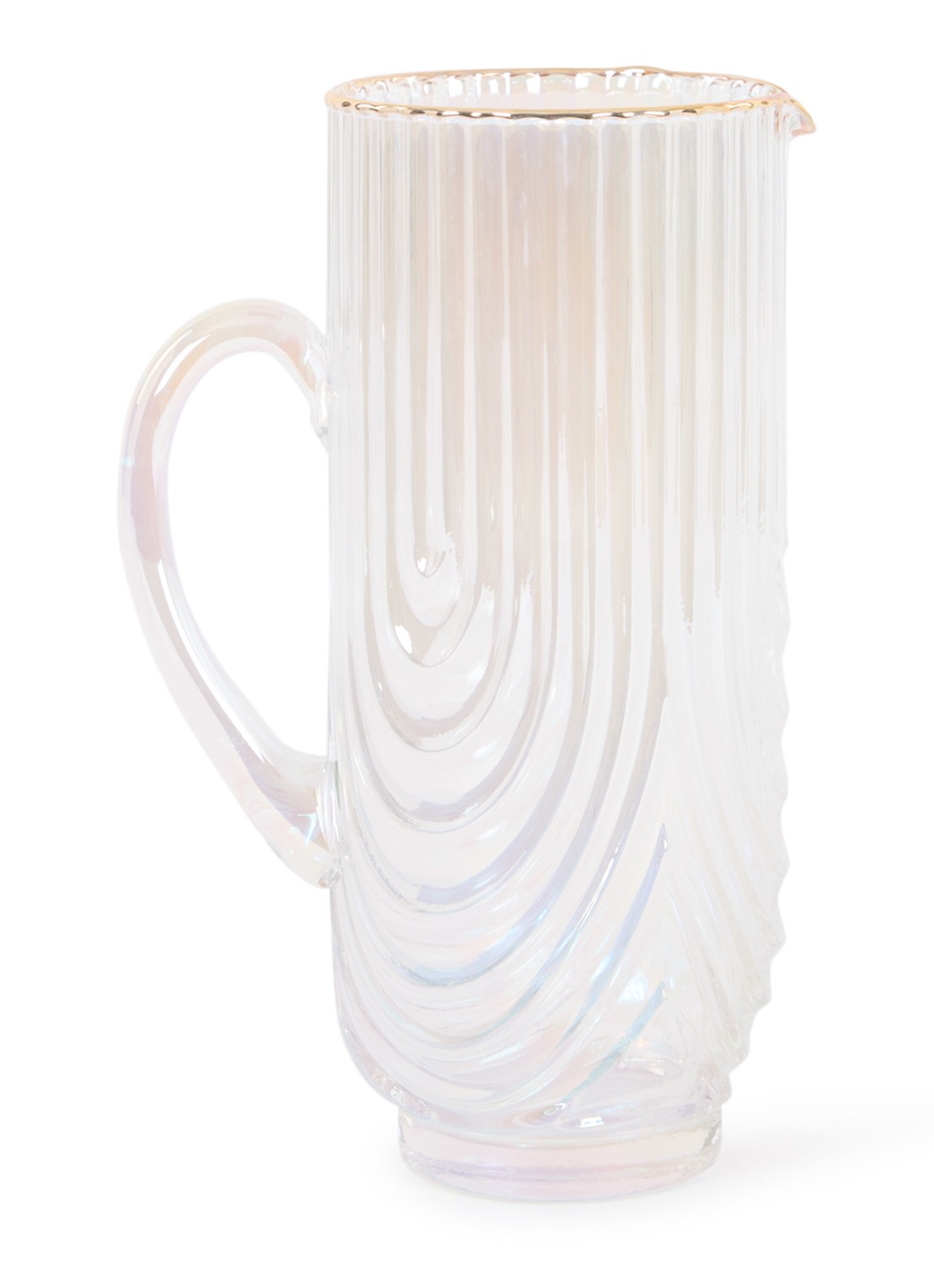 Vondels Waterkaraf 1,2 liter - voorkant transparant