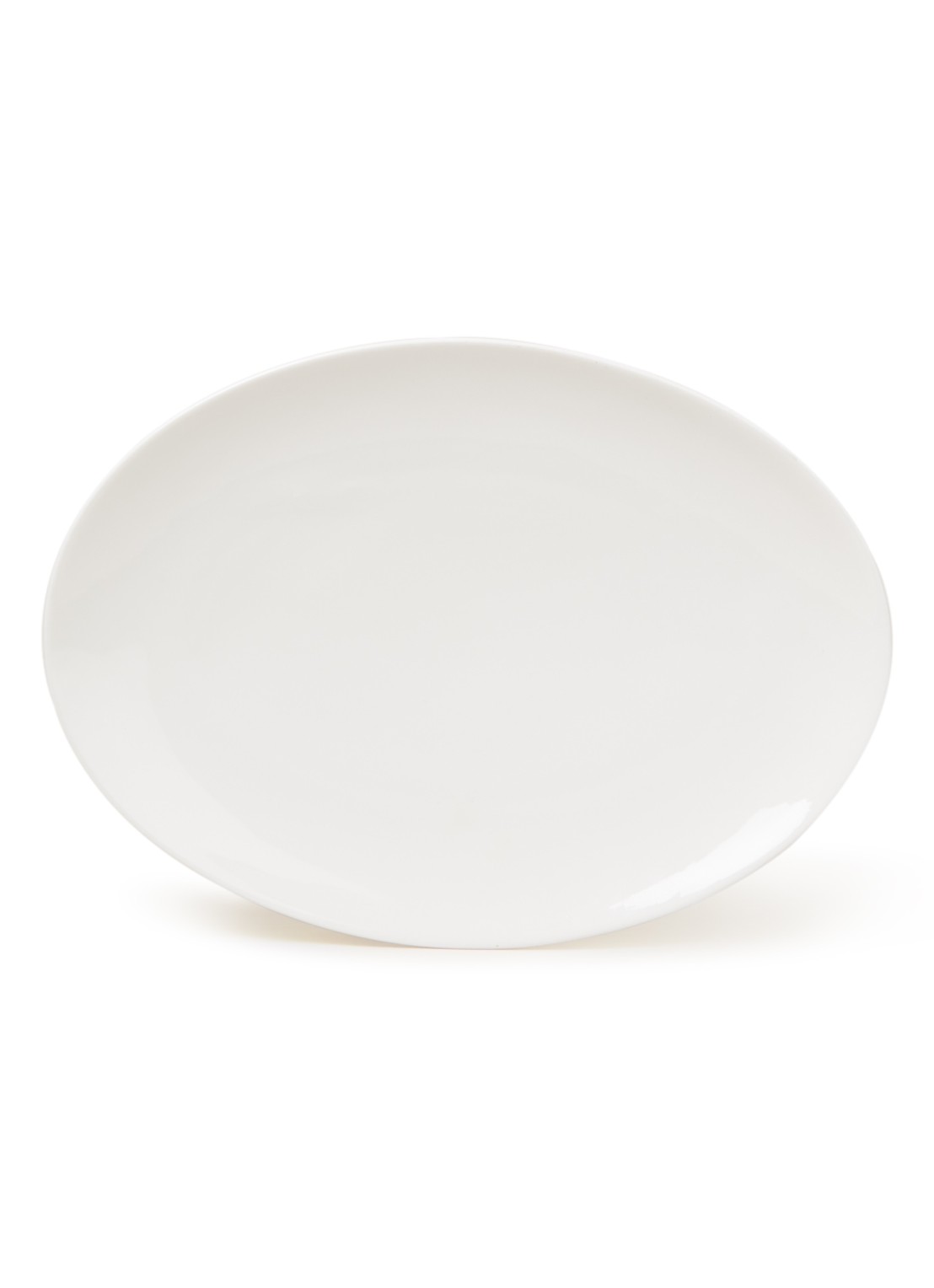 vtwonen Basic serveerschaal 31 cm - voorkant wit
