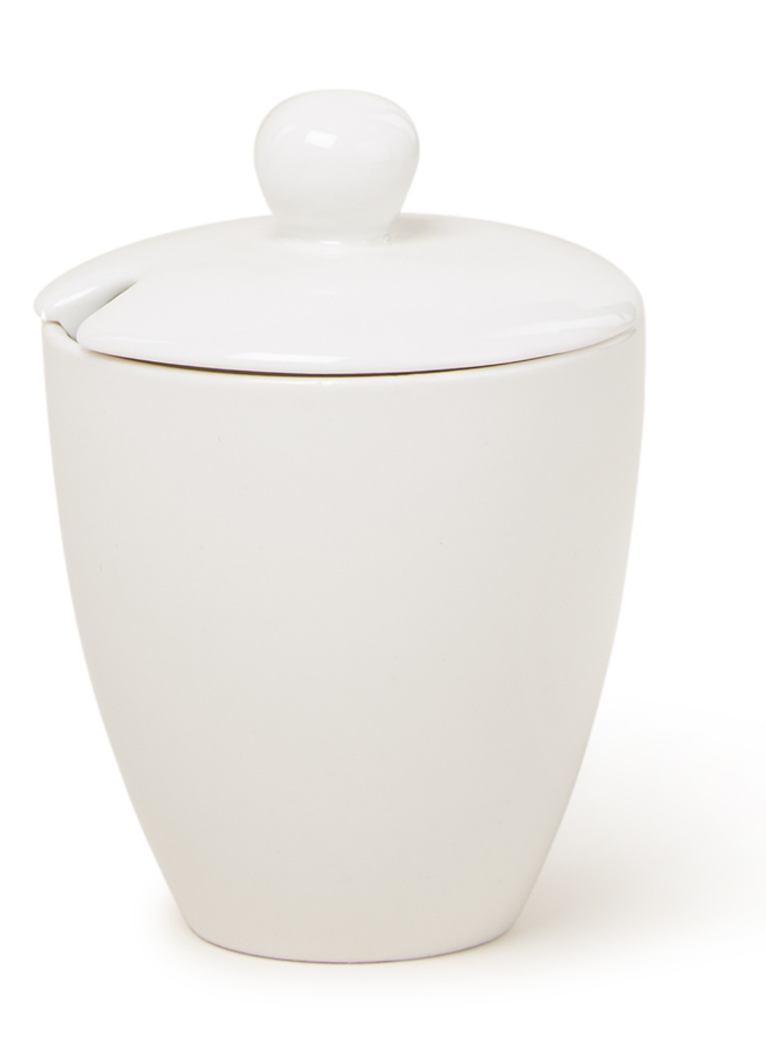 vtwonen Basic suikerpot 15 cl - voorkant wit