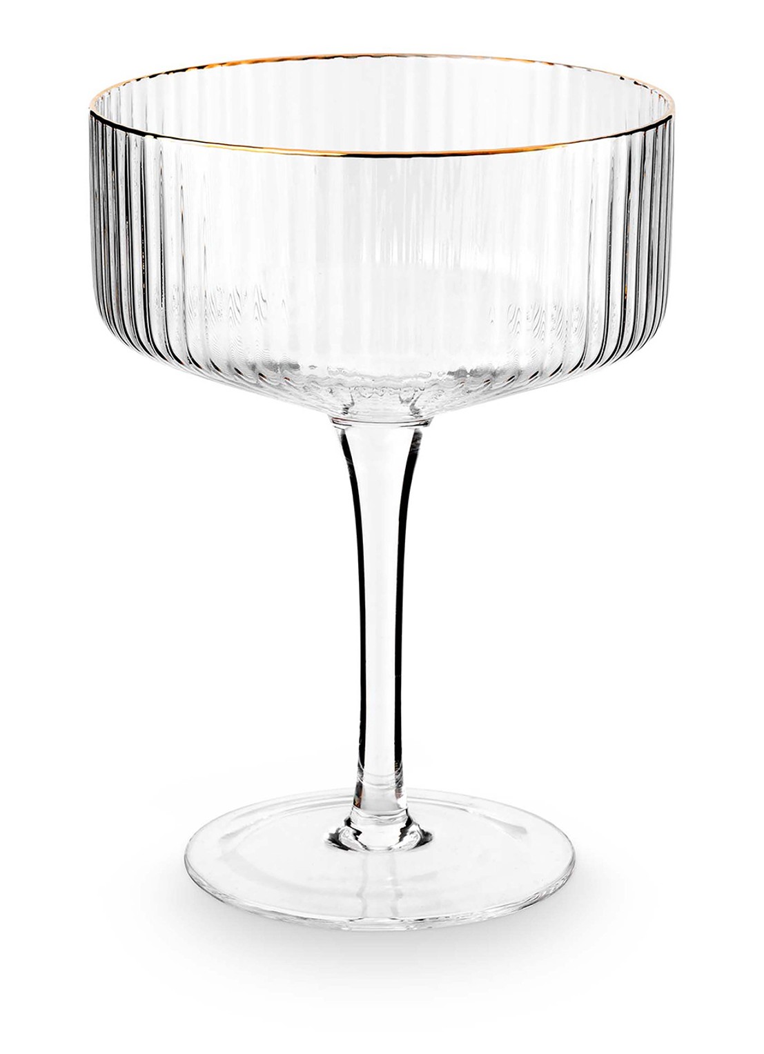 vtwonen Champagne coupe 23 cl - voorkant goud