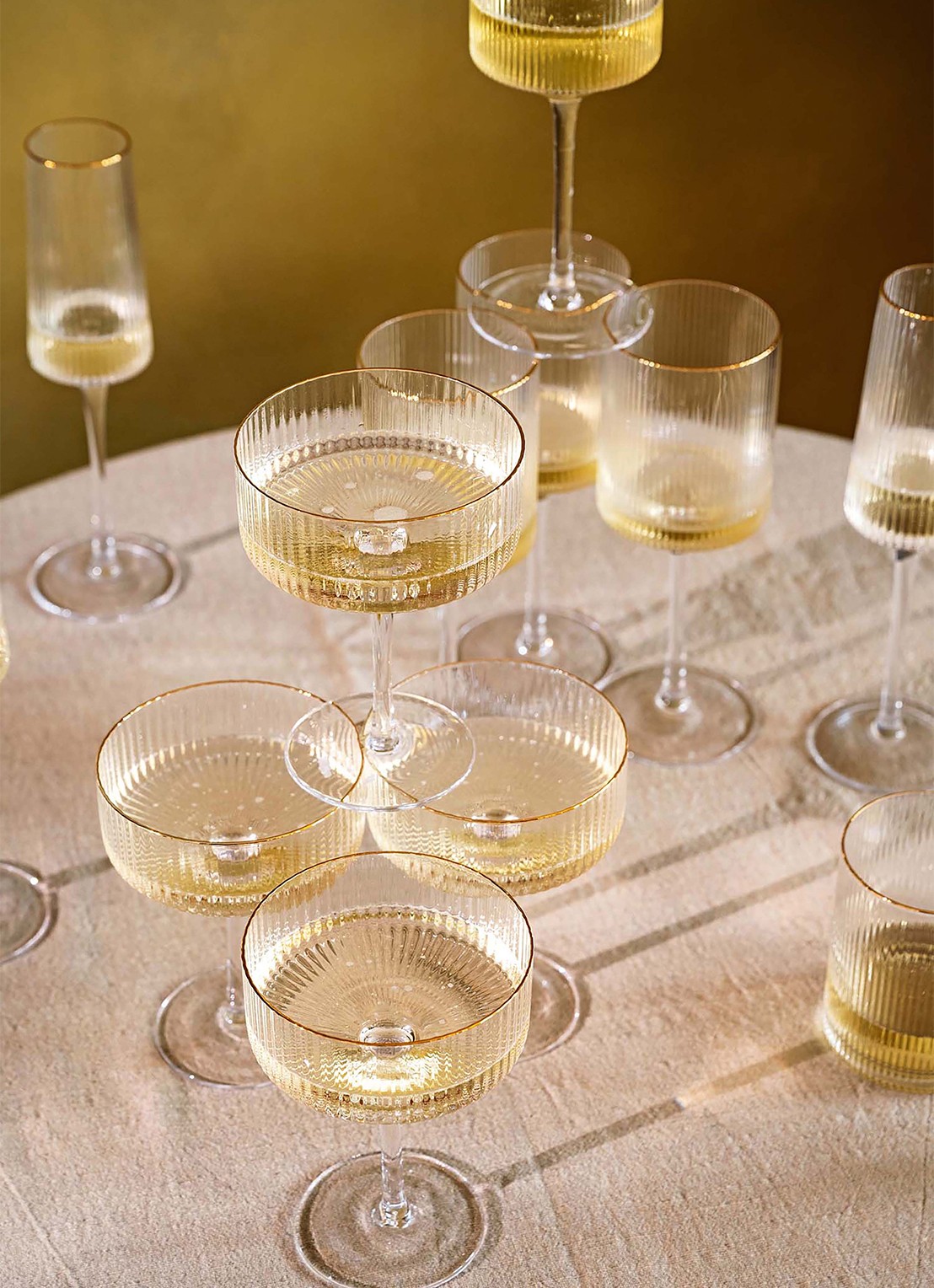 vtwonen Champagneglas 30 cl - detail 2 transparant