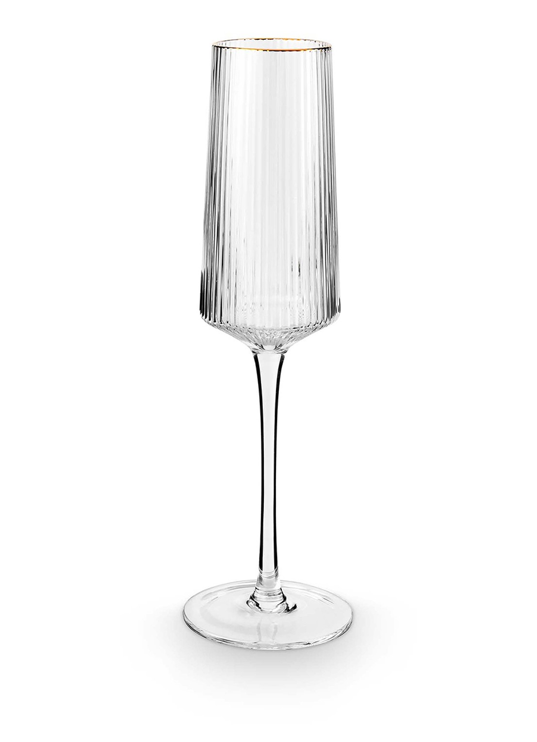 vtwonen Champagneglas 30 cl - voorkant 6 transparant