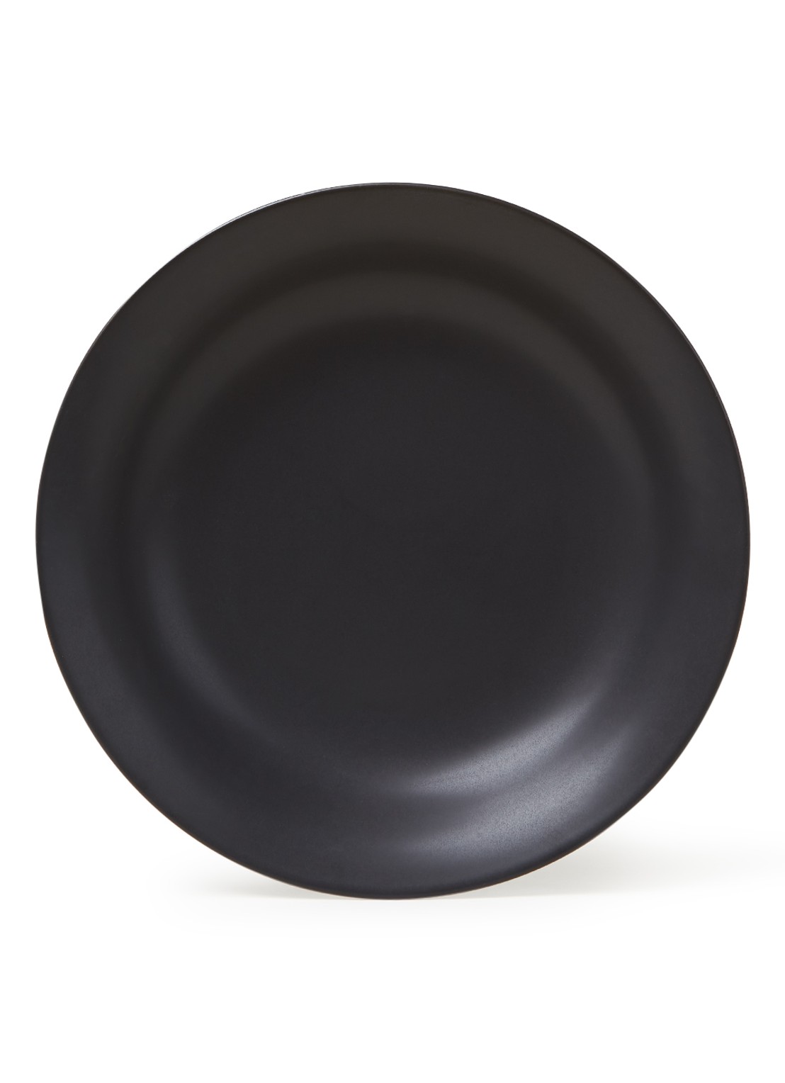 vtwonen Diep bord 25 cm - voorkant 2 zwart
