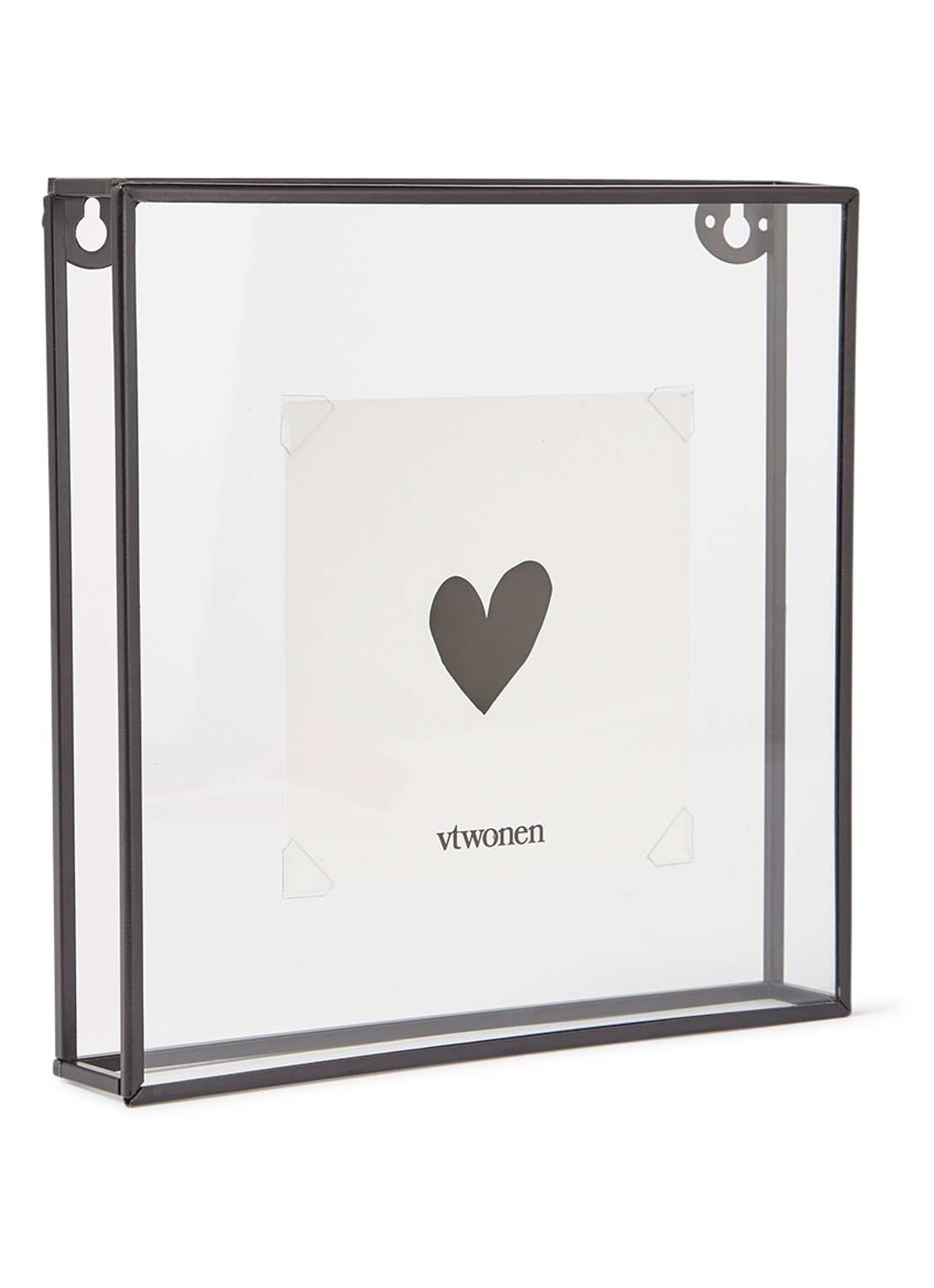 vtwonen Fotolijst 20 x 20 cm - voorkant zwart