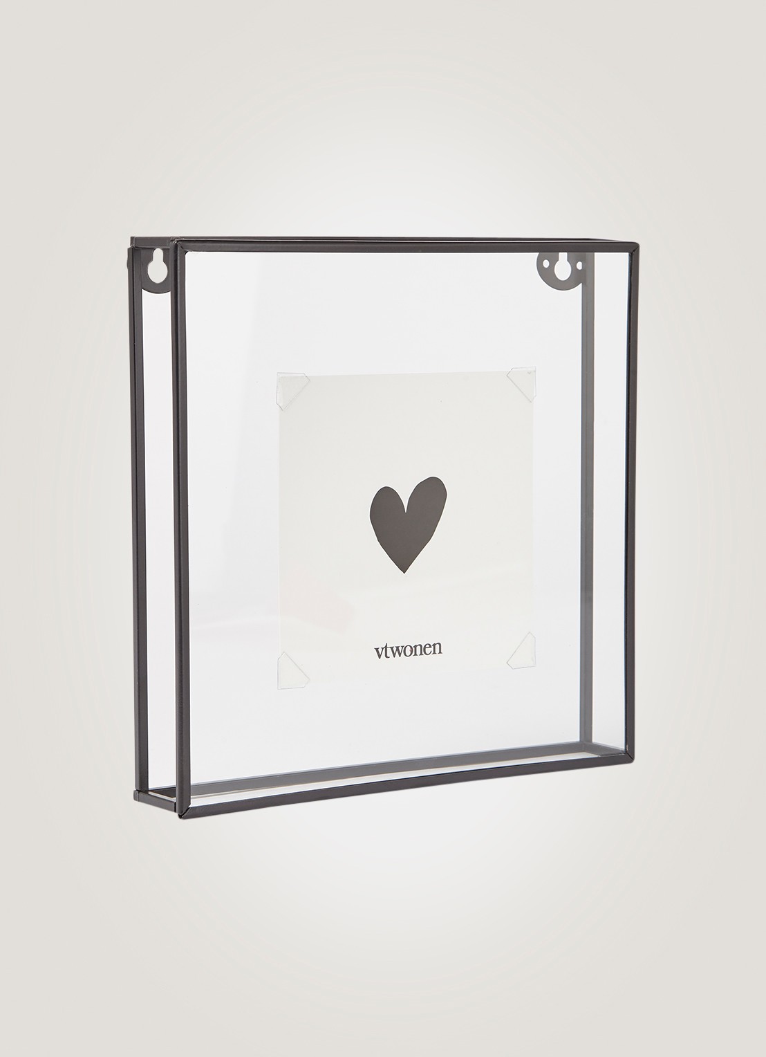 vtwonen Fotolijst 20 x 20 cm - voorkant 2 zwart