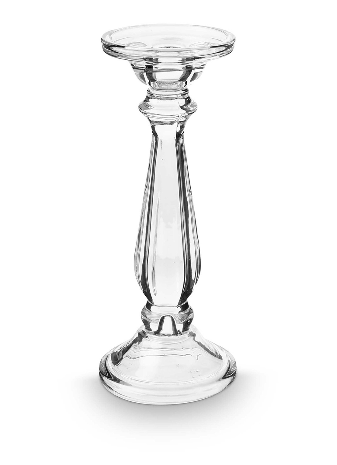 vtwonen Kandelaar 25 cm - voorkant 3 transparant