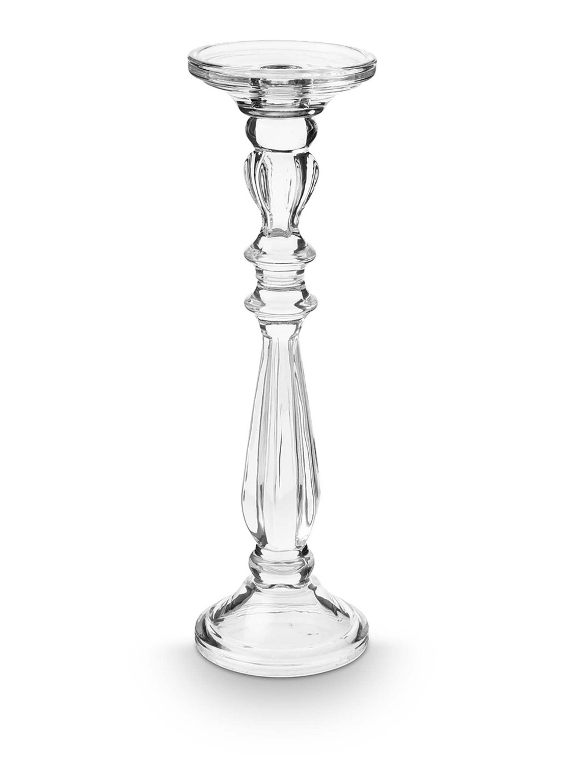 vtwonen Kandelaar 34 cm - voorkant 3 transparant