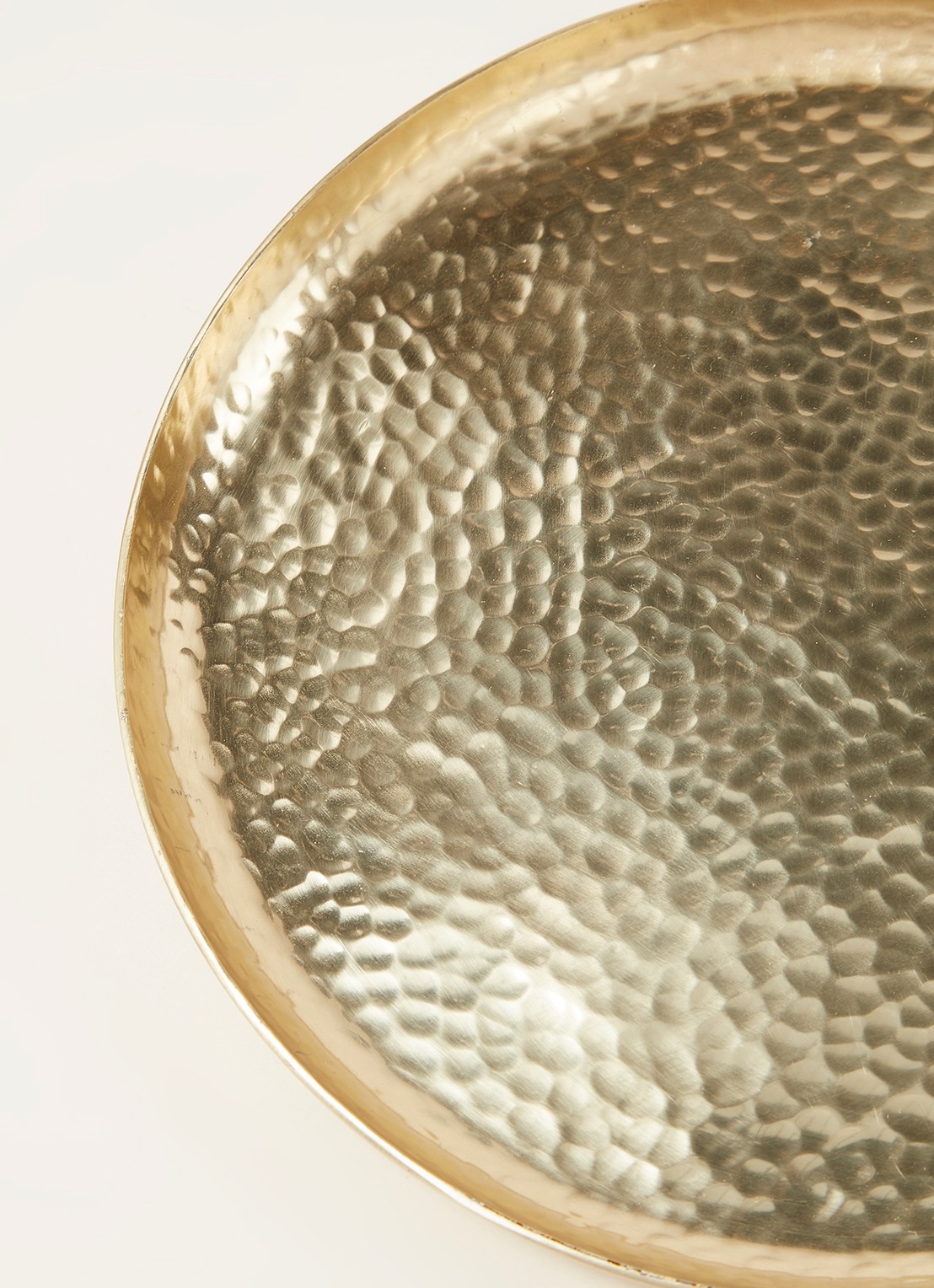 vtwonen Metal Gold dienblad 22 cm - detail 3 goud