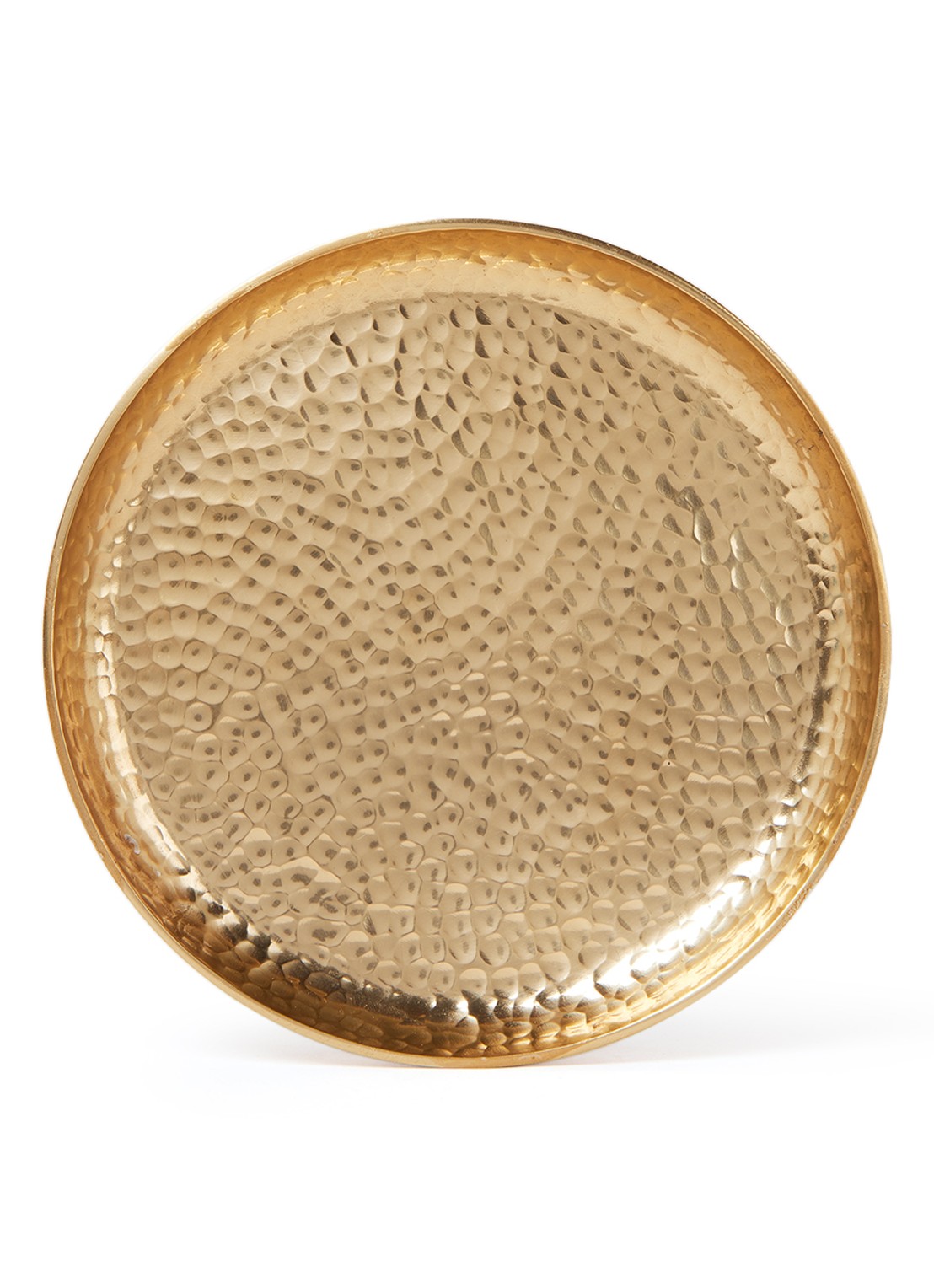 vtwonen Metal Gold schaal 15 cm - voorkant goud