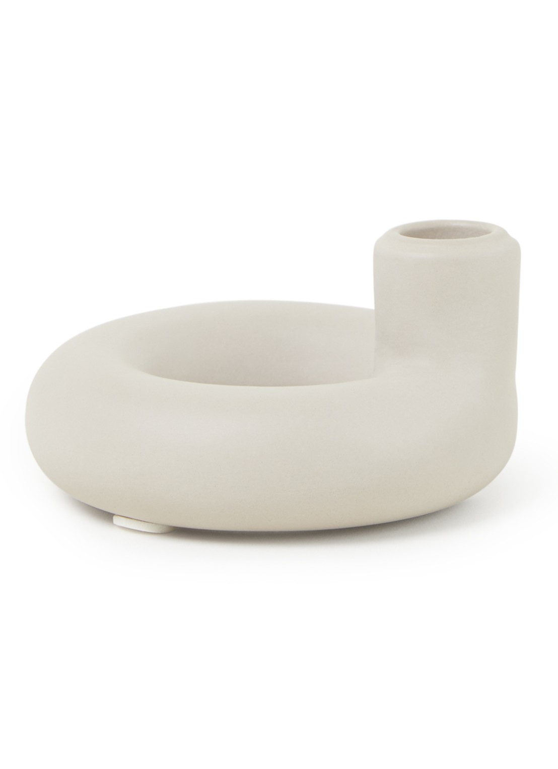 vtwonen mix kandelaar 12 cm - voorkant lichtgrijs