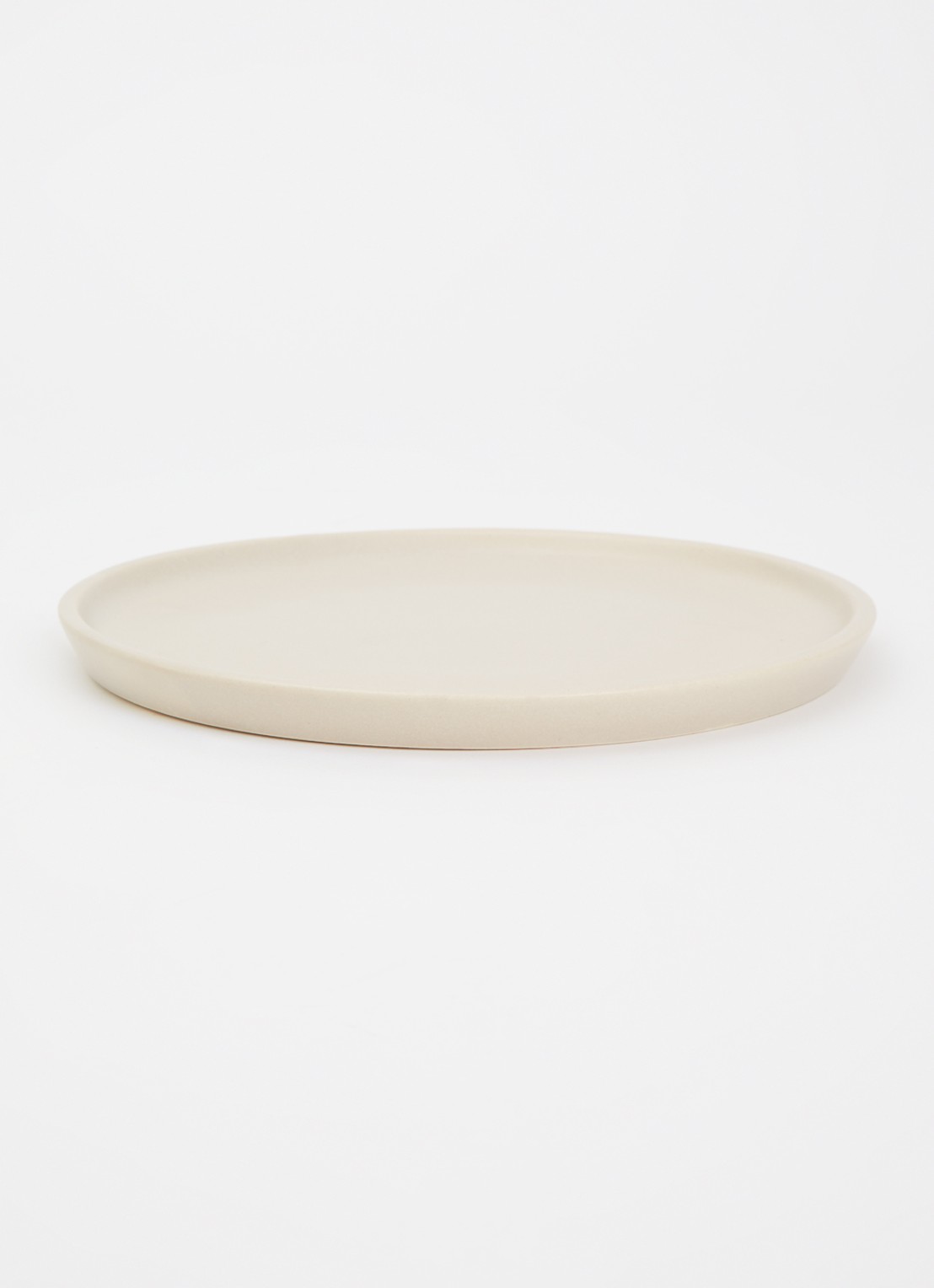vtwonen Ontbijtbord 23 cm set van 2 - voorkant 2 beige