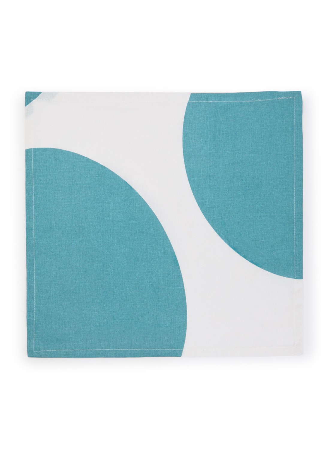 vtwonen Servetten 40 x 40 cm - voorkant zeegroen