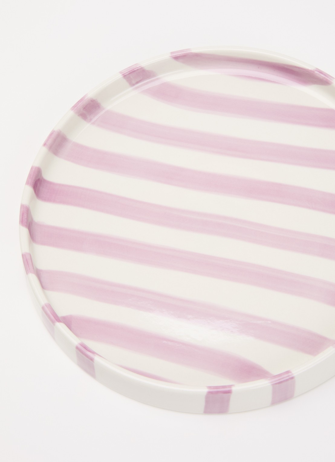 vtwonen Stripes ontbijtbord 20 cm  - detail 3 lila