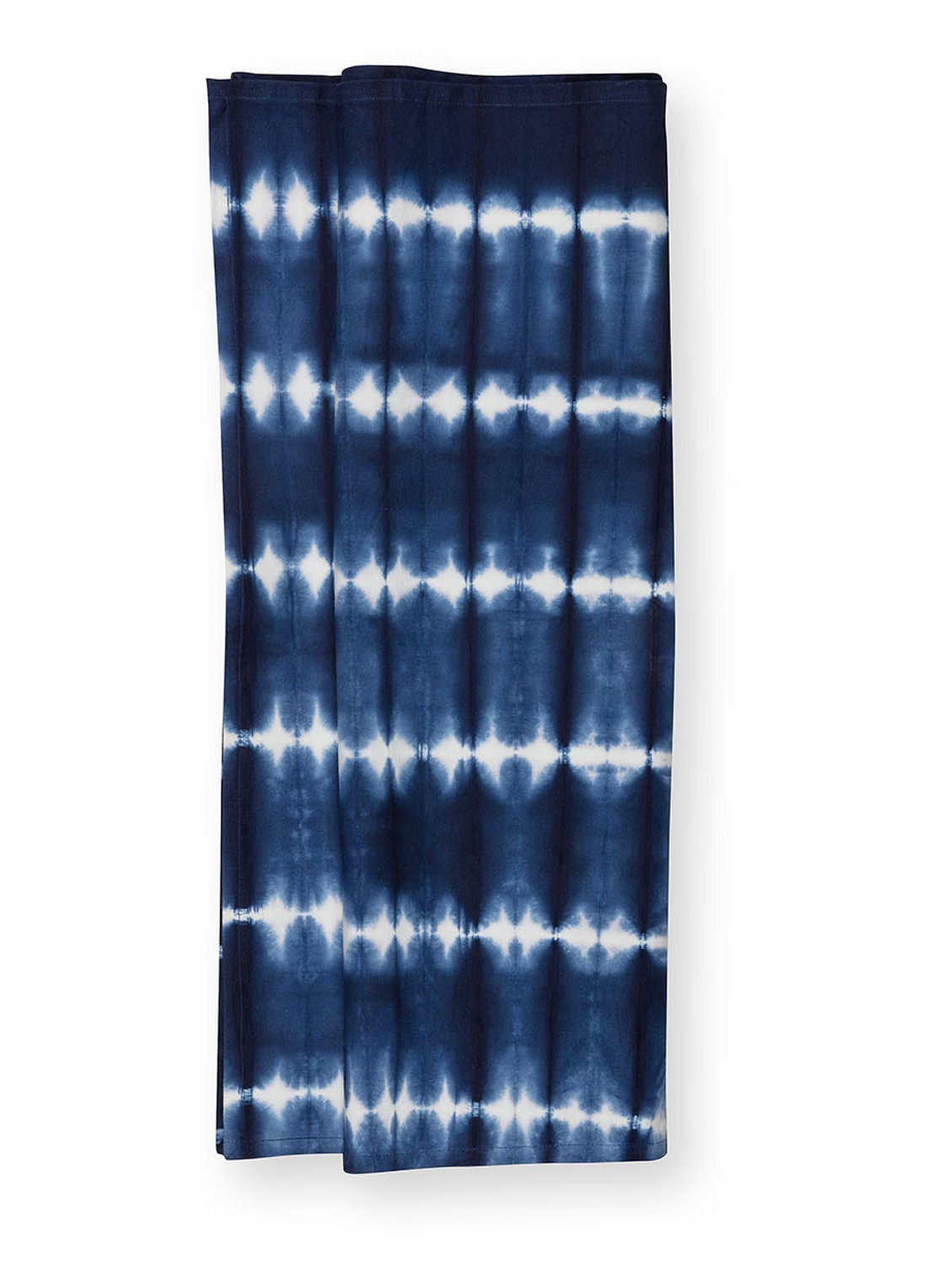 vtwonen Tafelloper met tie-dye dessin 60 x 180 cm - achterkant 3 donkerblauw