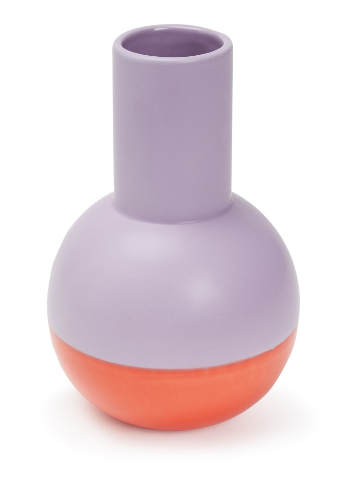 vtwonen Vaas 14 cm  - voorkant paars