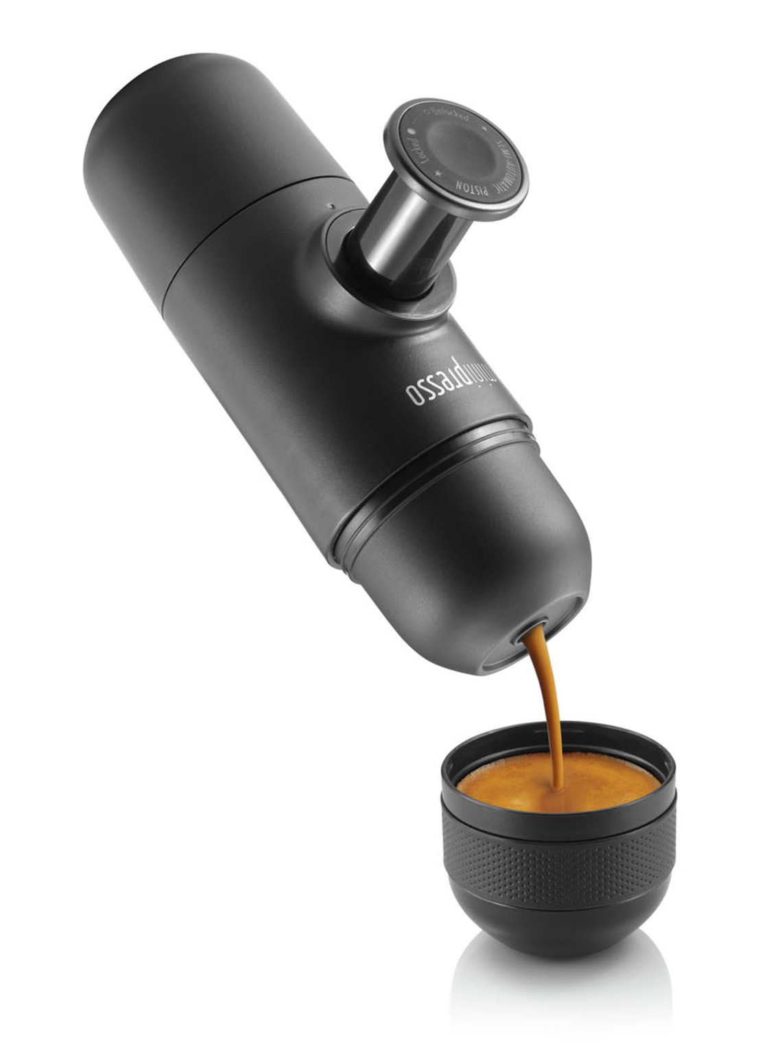 Wacaco Minipresso NS draagbare Nespresso machine - detail 2 zwart