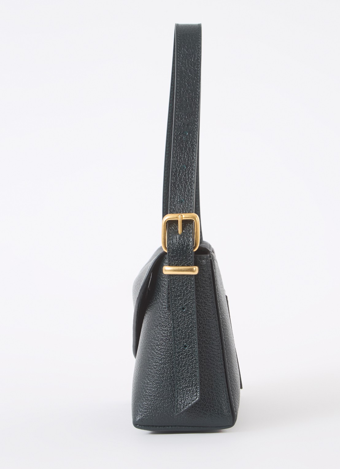 Wandler Oscar Baguette schoudertas van kalfsleer - detail 5 groen