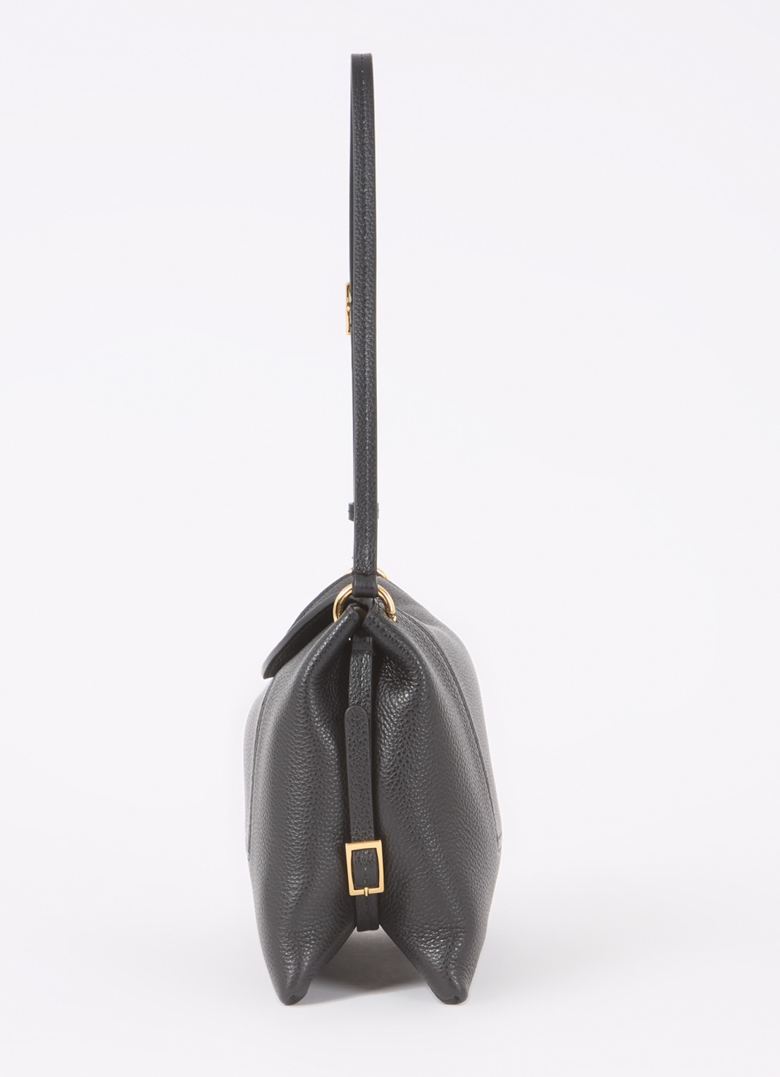 Wandler Penelope Slouch schoudertas van kalfsleer - detail 4 zwart