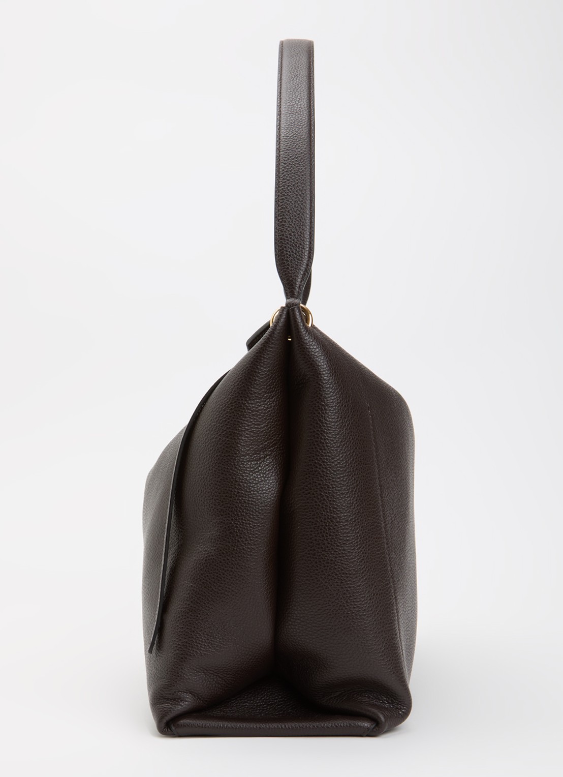 Wandler Penelope Tote schoudertas van kalfsleer - detail 4 donkerbruin
