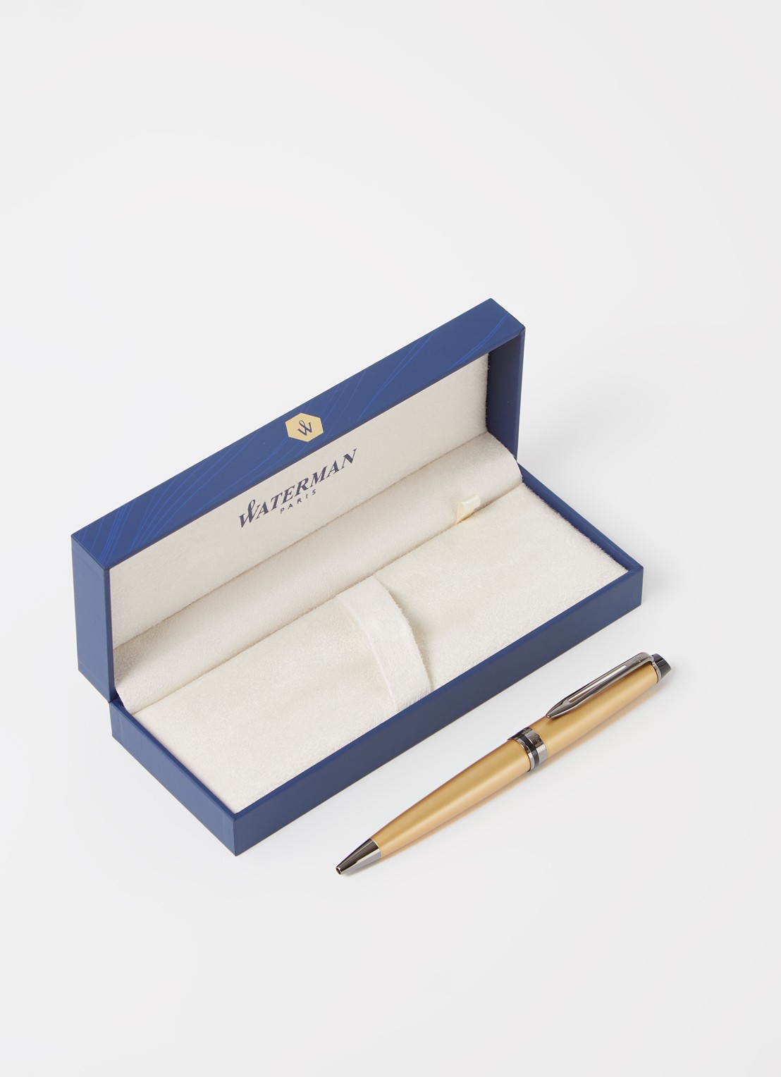 Waterman Expert balpen - voorkant 2 goud