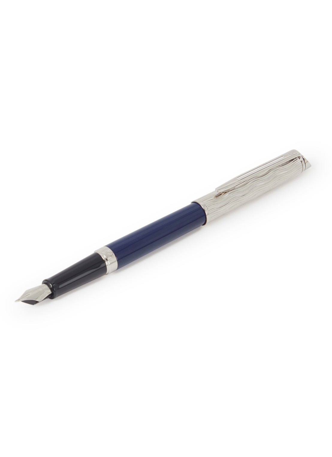 Waterman Hemisphere L'Essence Du Blue vulpen - voorkant donkerblauw
