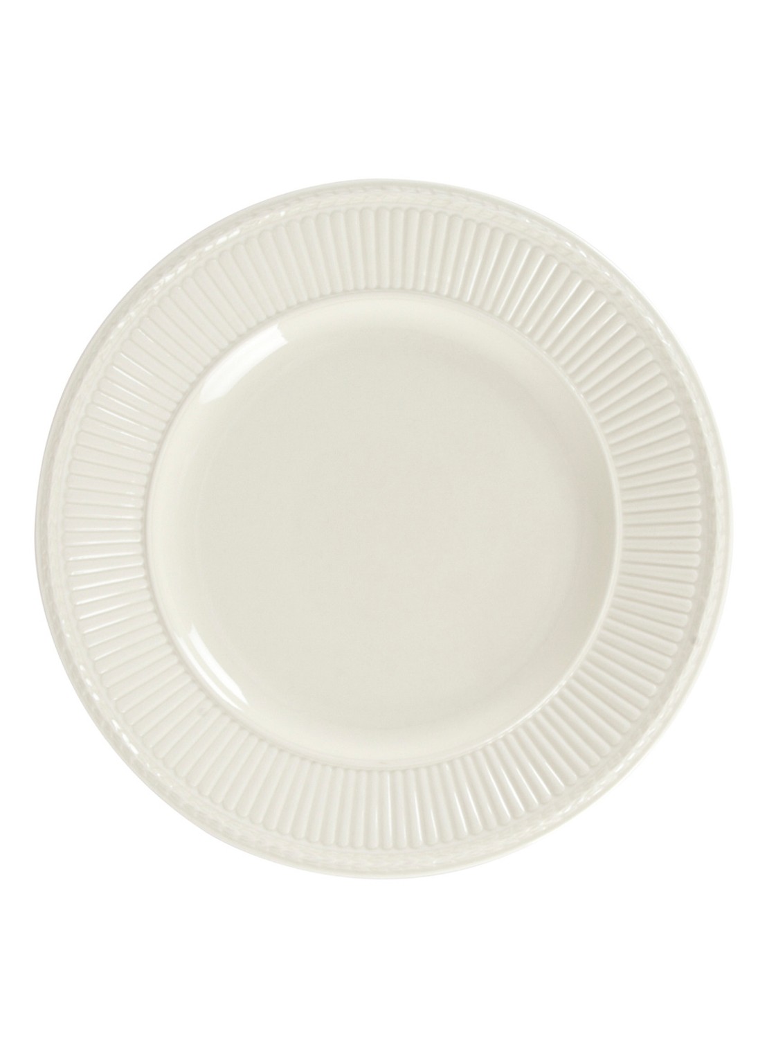 Wedgwood Edme ontbijtbord 23 cm - voorkant 2 creme