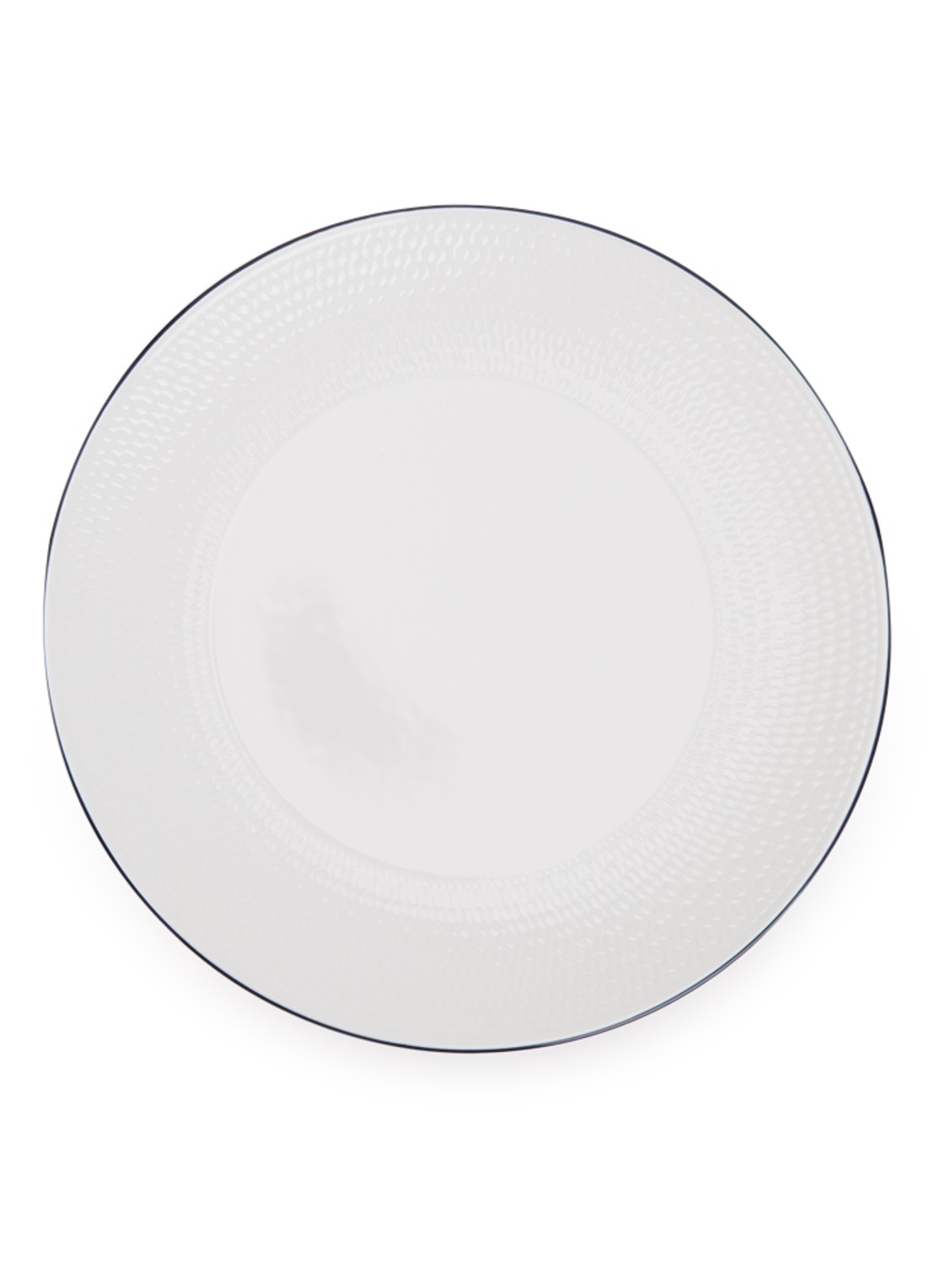 Wedgwood Gio dinerbord 23 cm - voorkant 3 gebroken wit