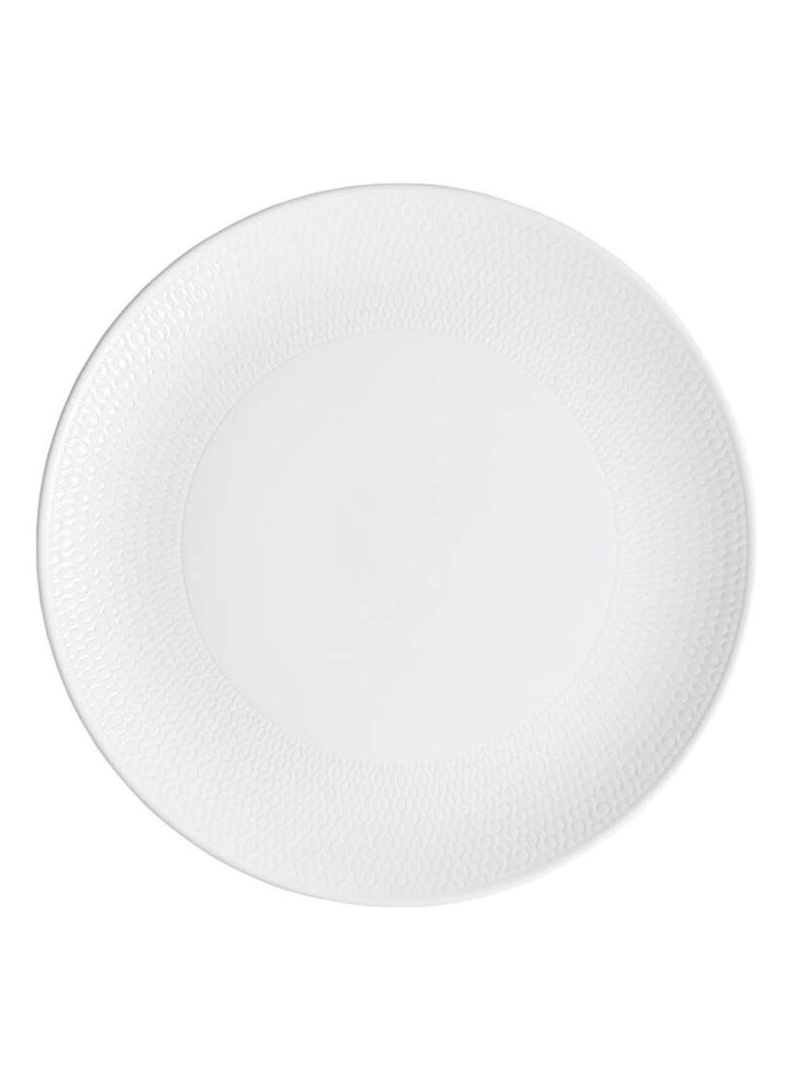 Wedgwood Gio dinerbord 24 cm - achterkant wit