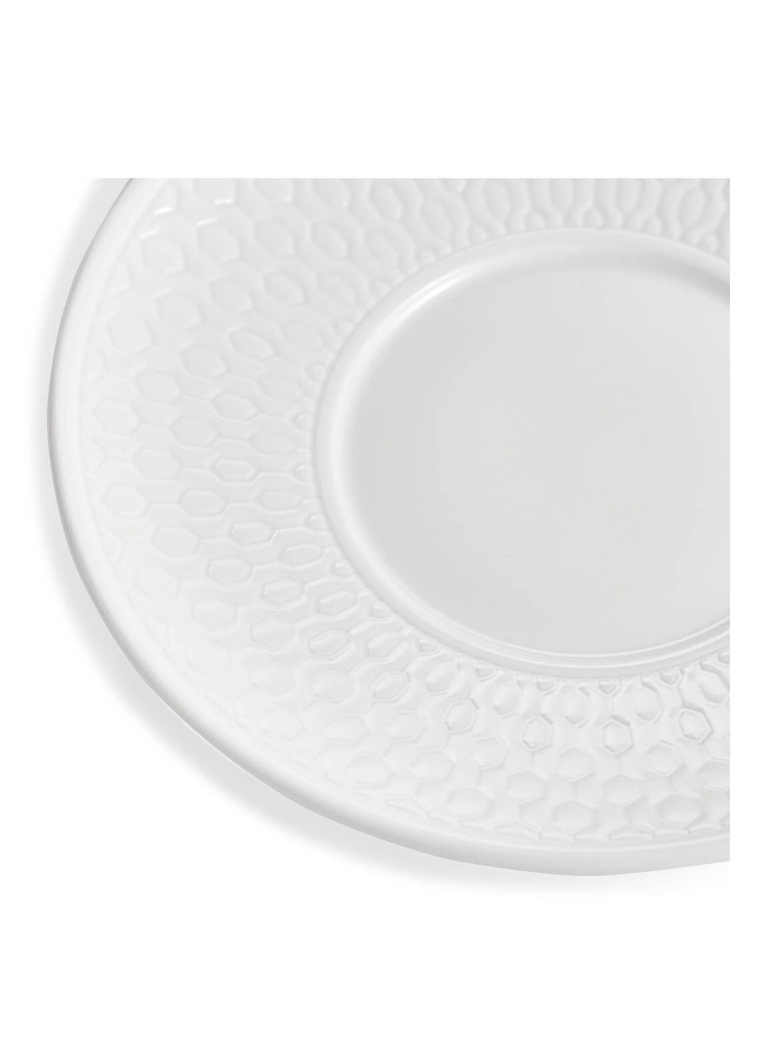 Wedgwood Gio espressokop & schotel 7 cl - achterkant 2 gebroken wit